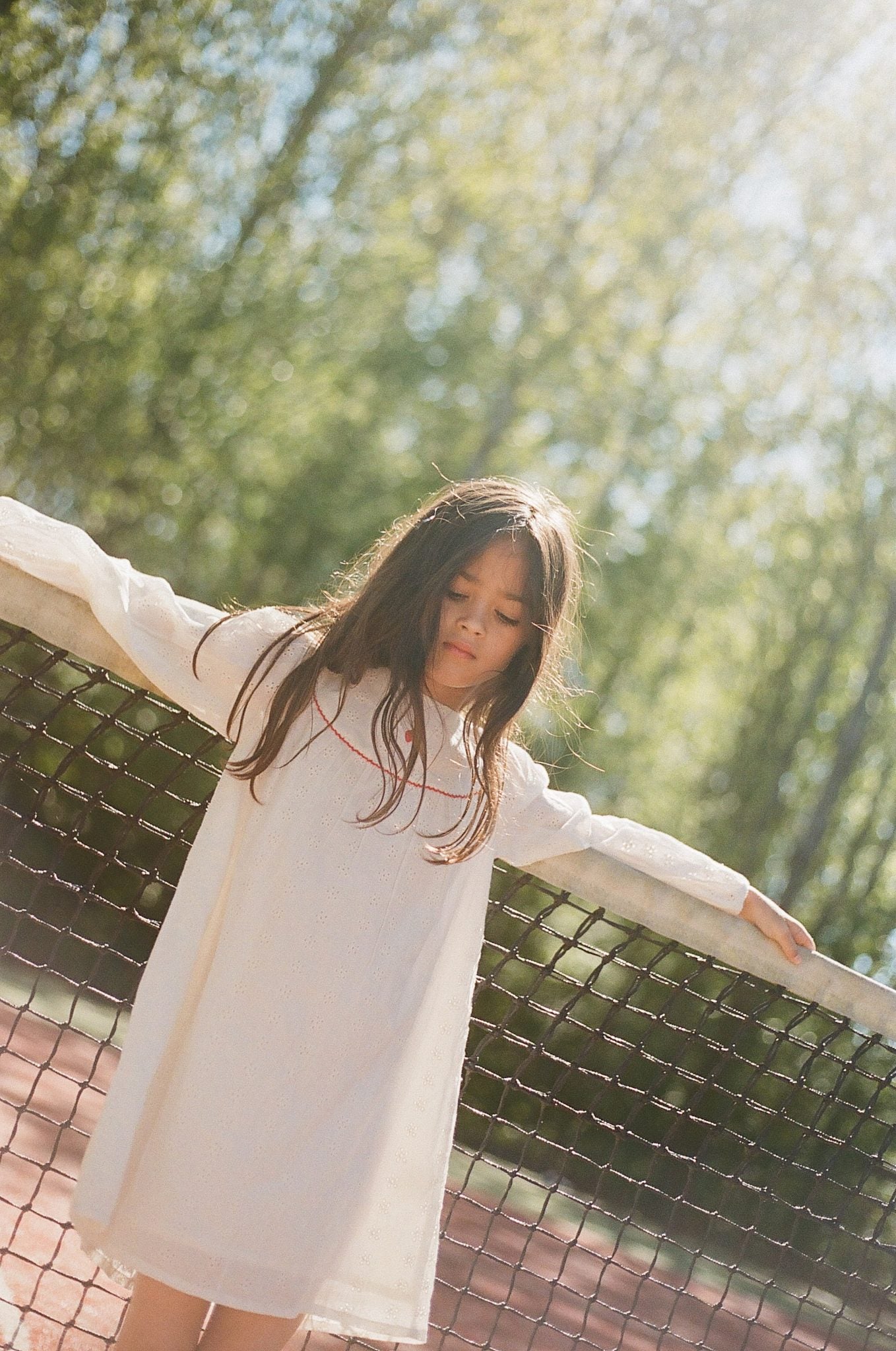 Claire Dress - Ivory White