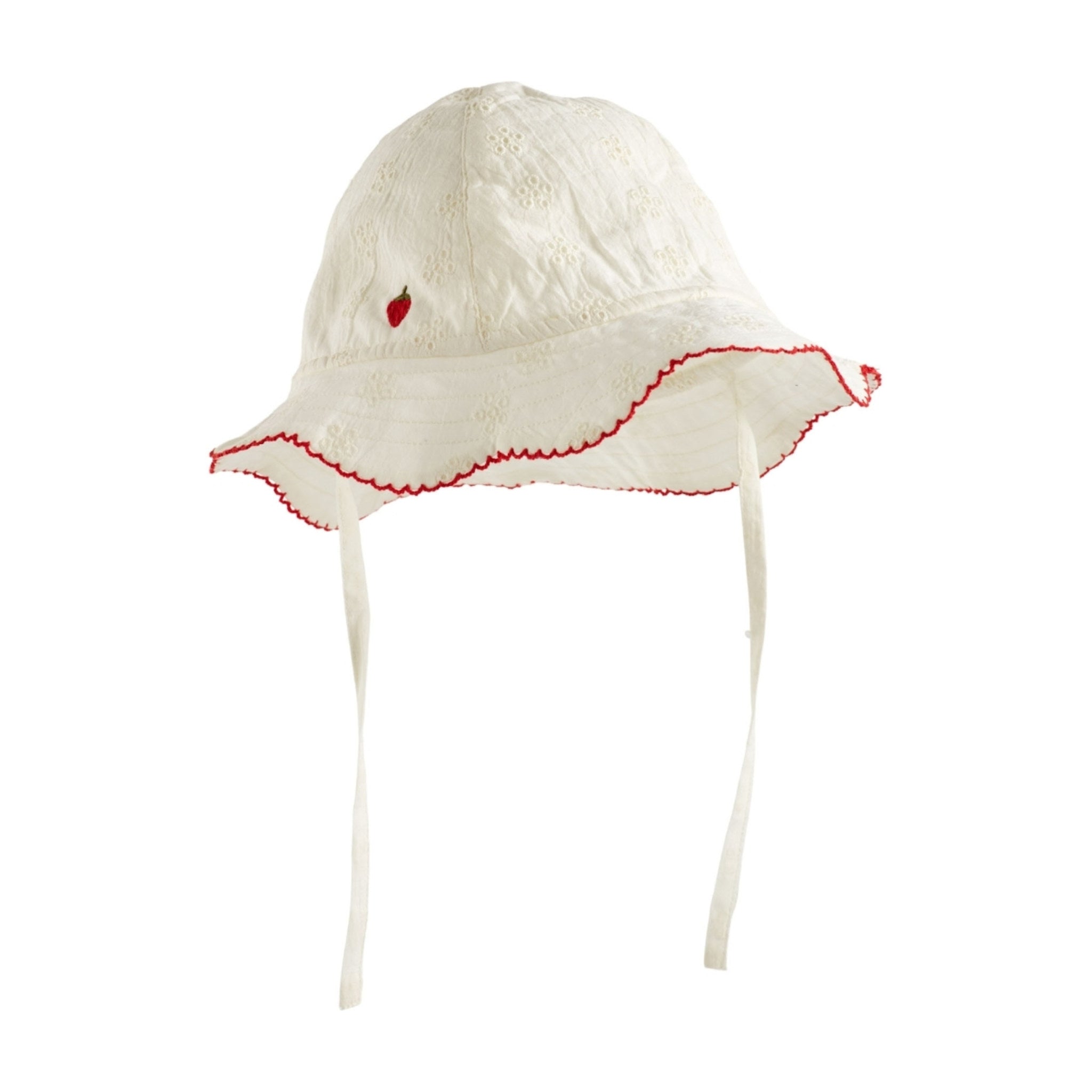 Claire Sun Hat - Ivory White