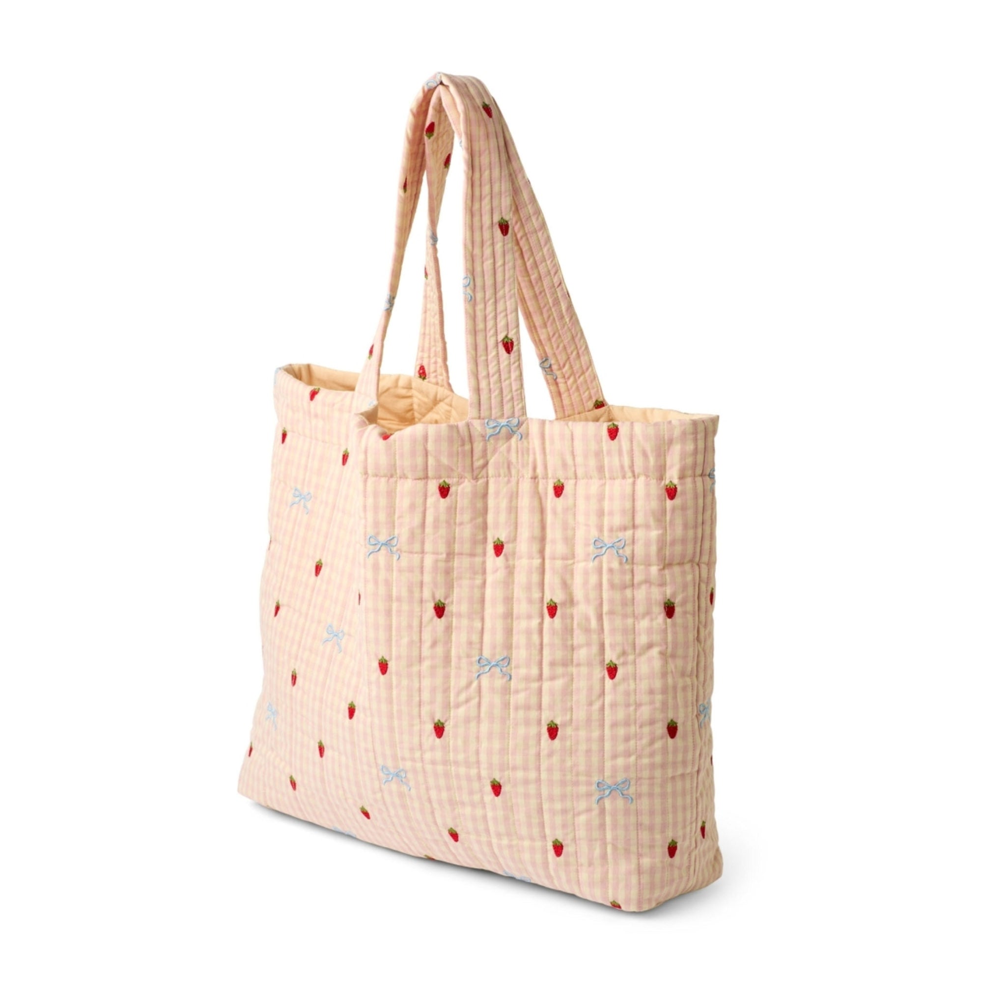 Dolly Bow Bag - Berry/bow Gingham