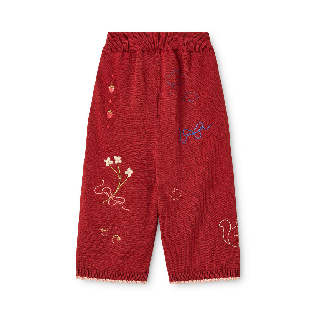 Agnes Pants - Dark Cranberry