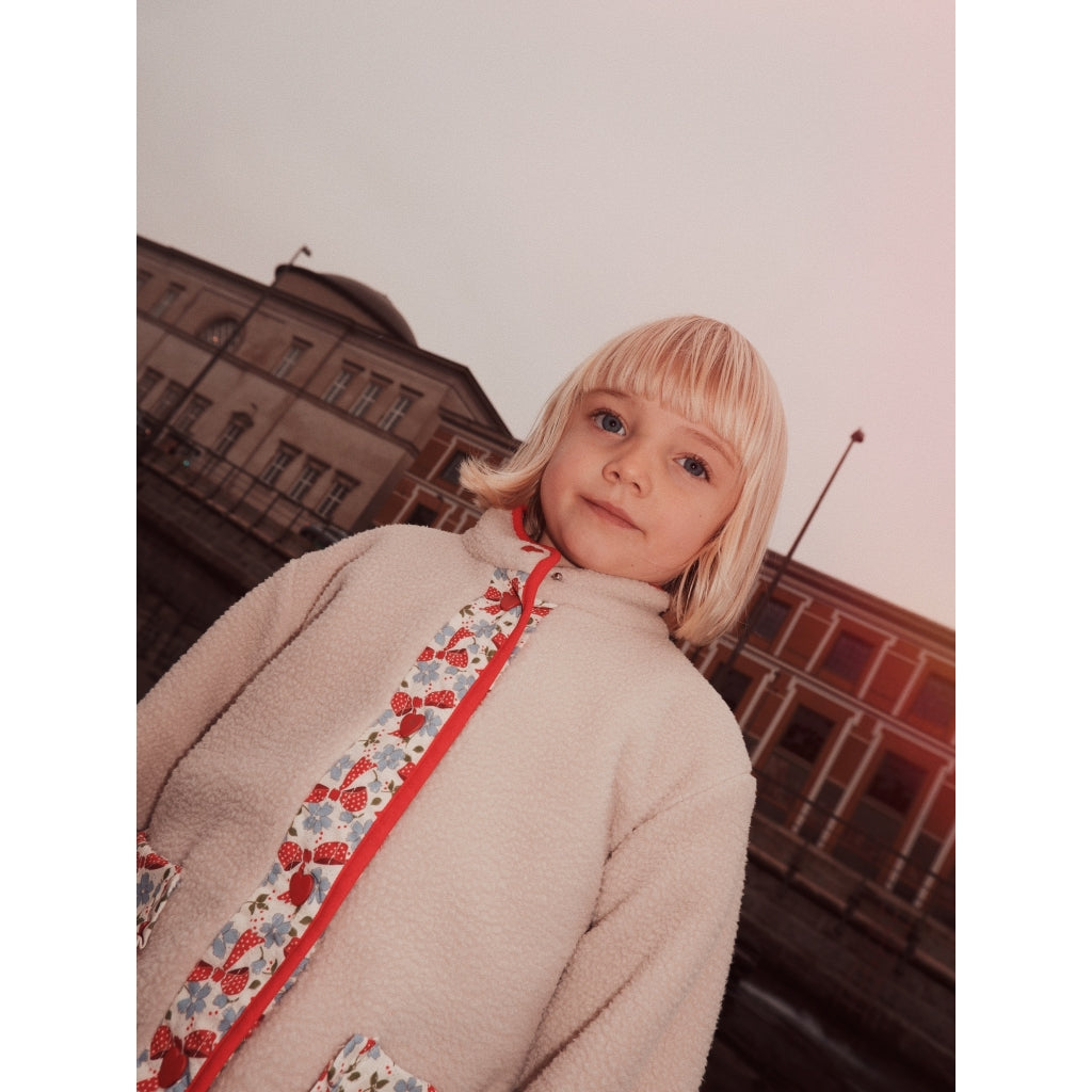 Flöss Aps Andrea Fleece Jacket Jacket Sand/pink