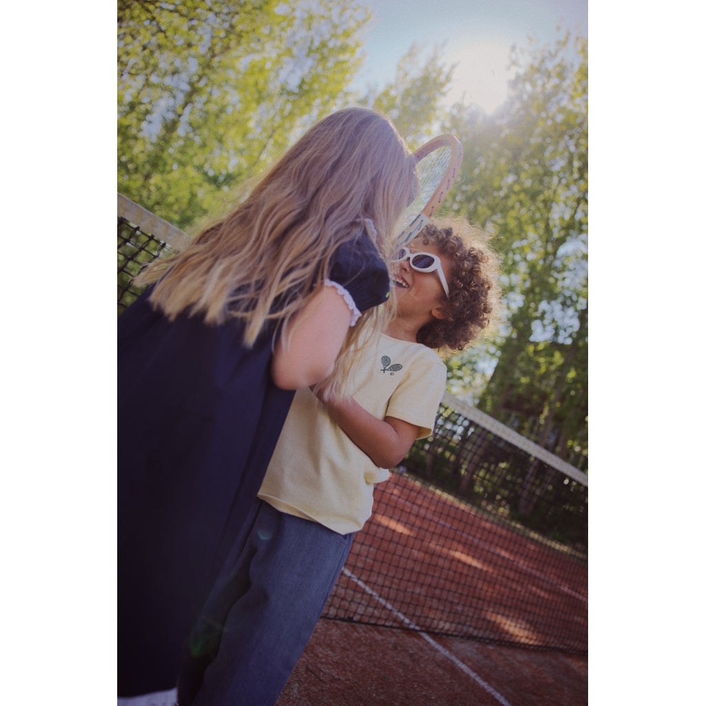 Flöss Aps Anton SS Blouse Blouse Gentle Cream