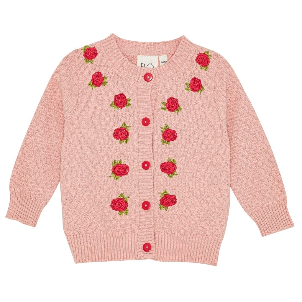 Flöss Aps Aya Cardigan Cardigan Warm Pink