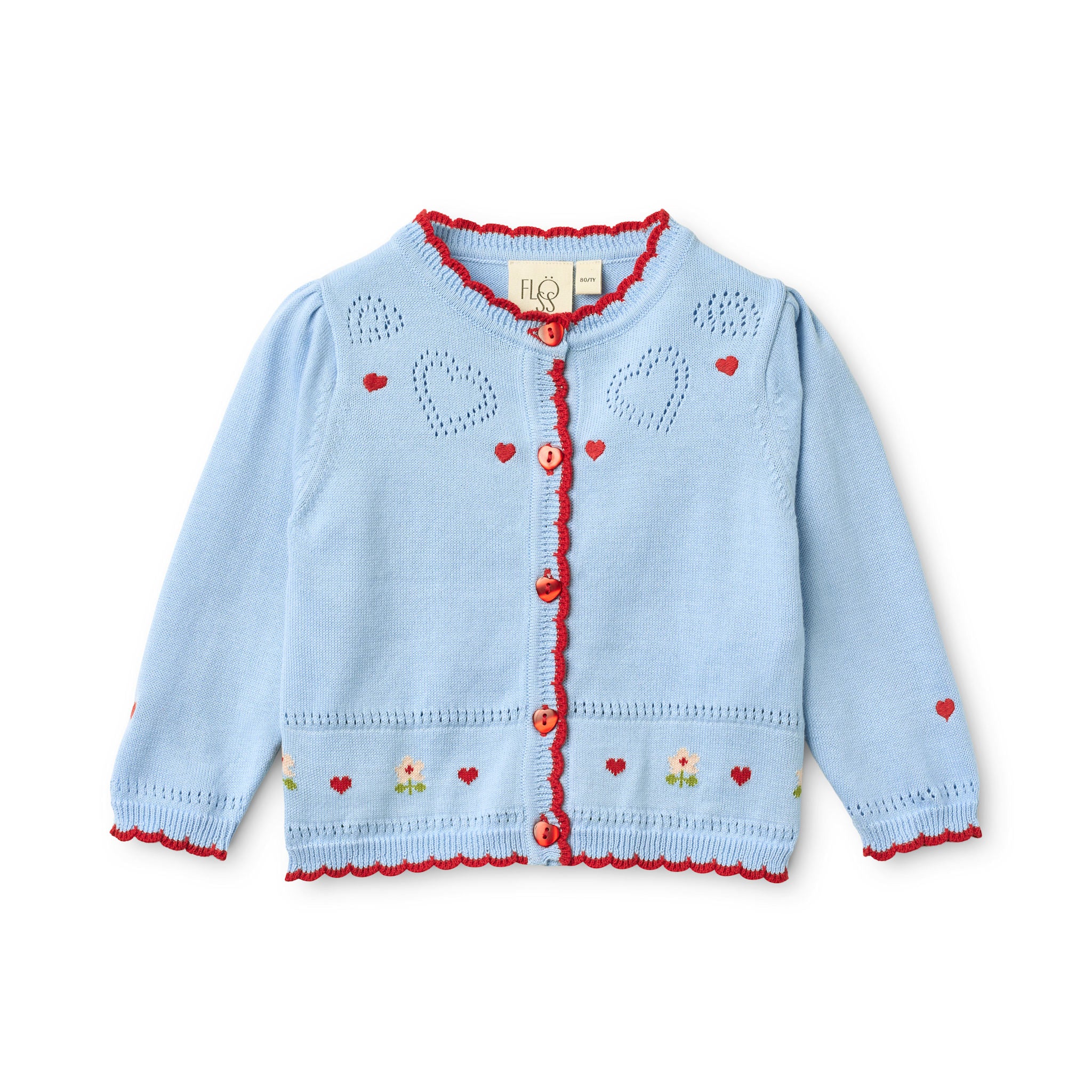Blanca Cardigan - Blue Sky
