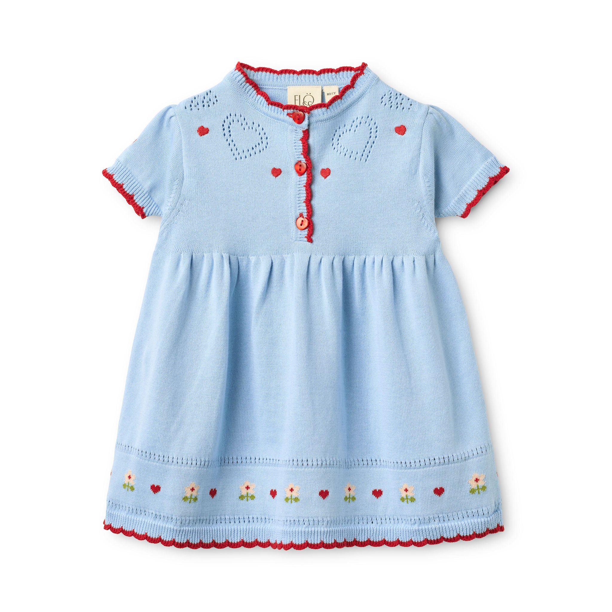 Blanca Dress - Blue Sky