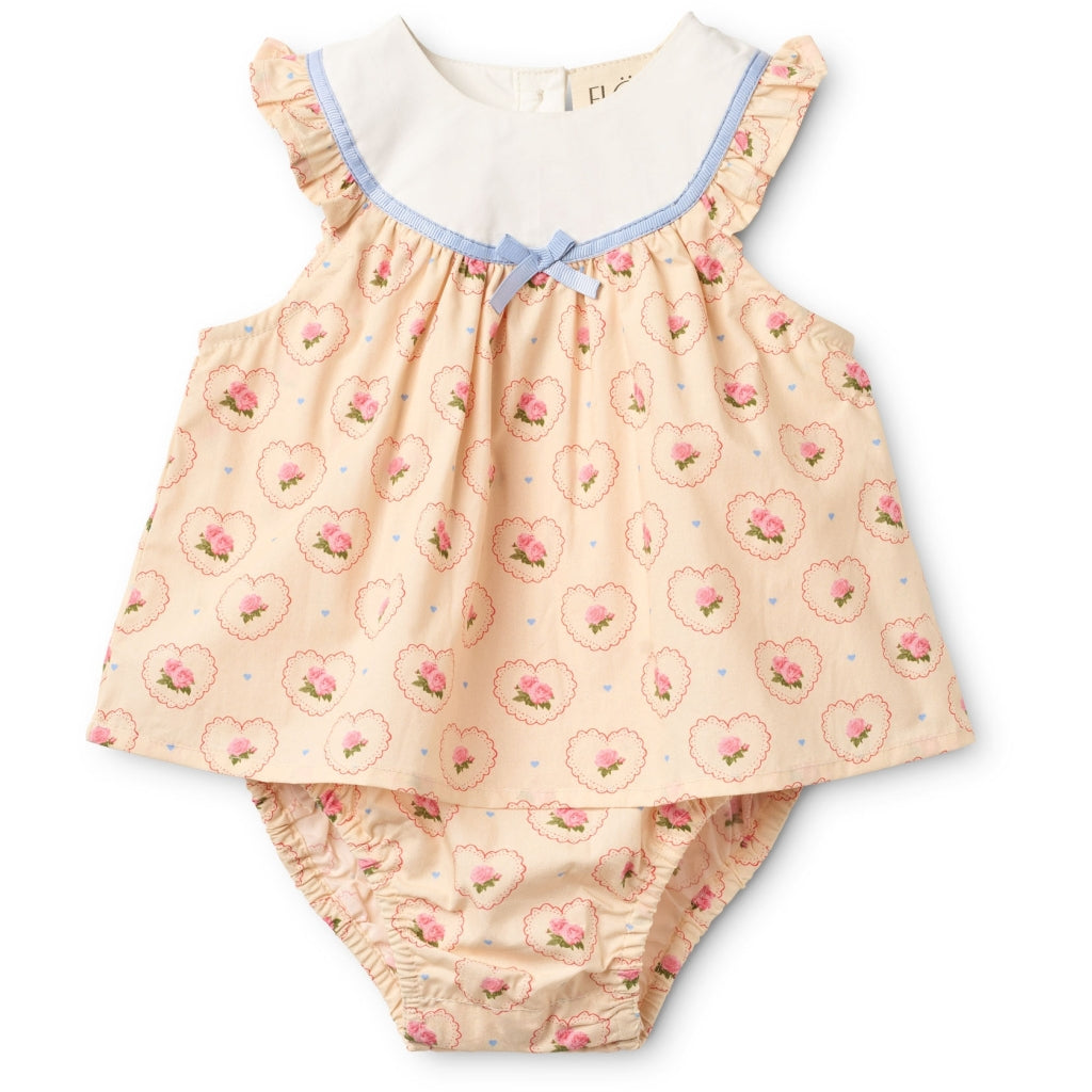 Flöss Aps Berta Romper Romper Rosy Heart