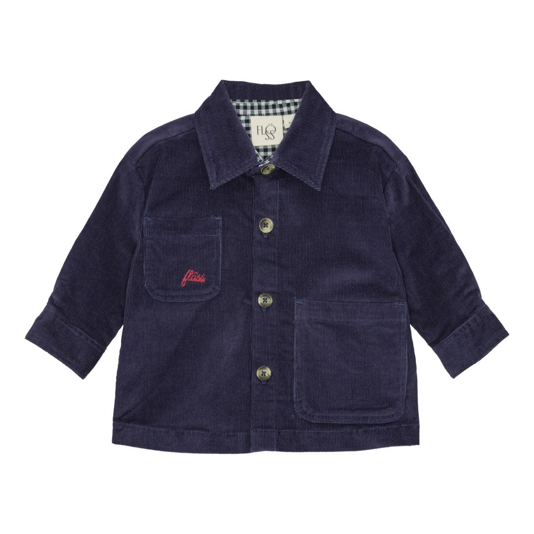 Billie Overshirt - New Navy