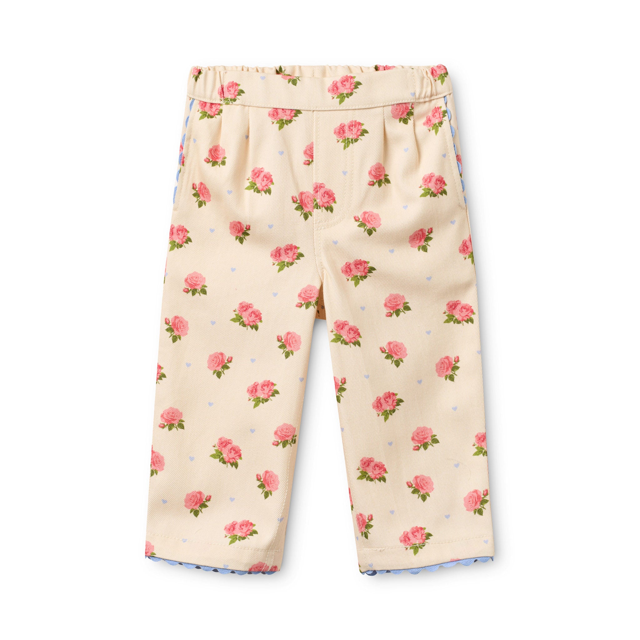 Camille Pants - Dark Pink Rose