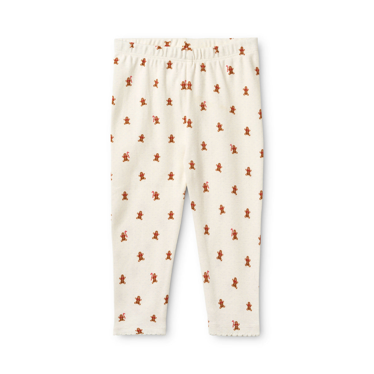 Charlie Leggings - Gingerbread Dot