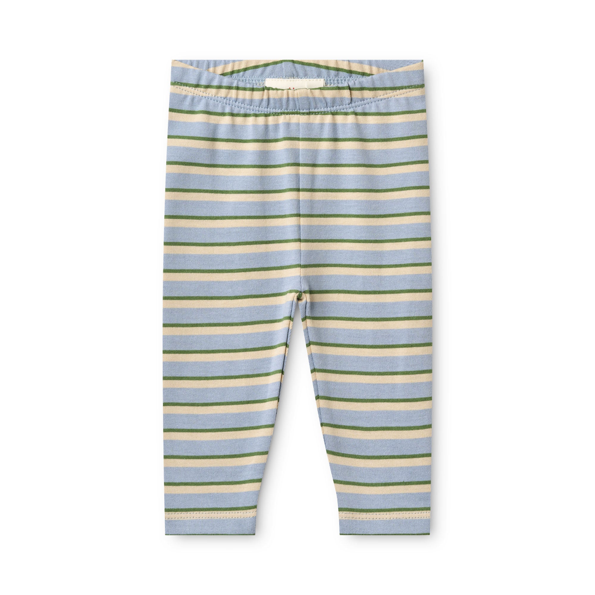 Conrad Leggings - Blue Air/Green Stripe