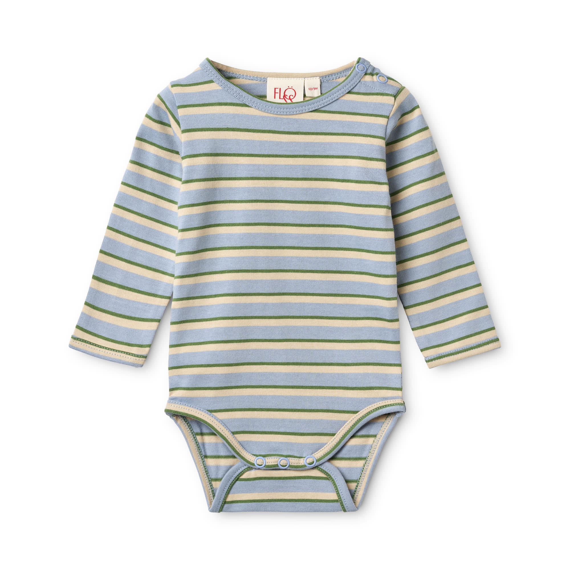 Conrad O-N Body - Blue Air/Green Stripe