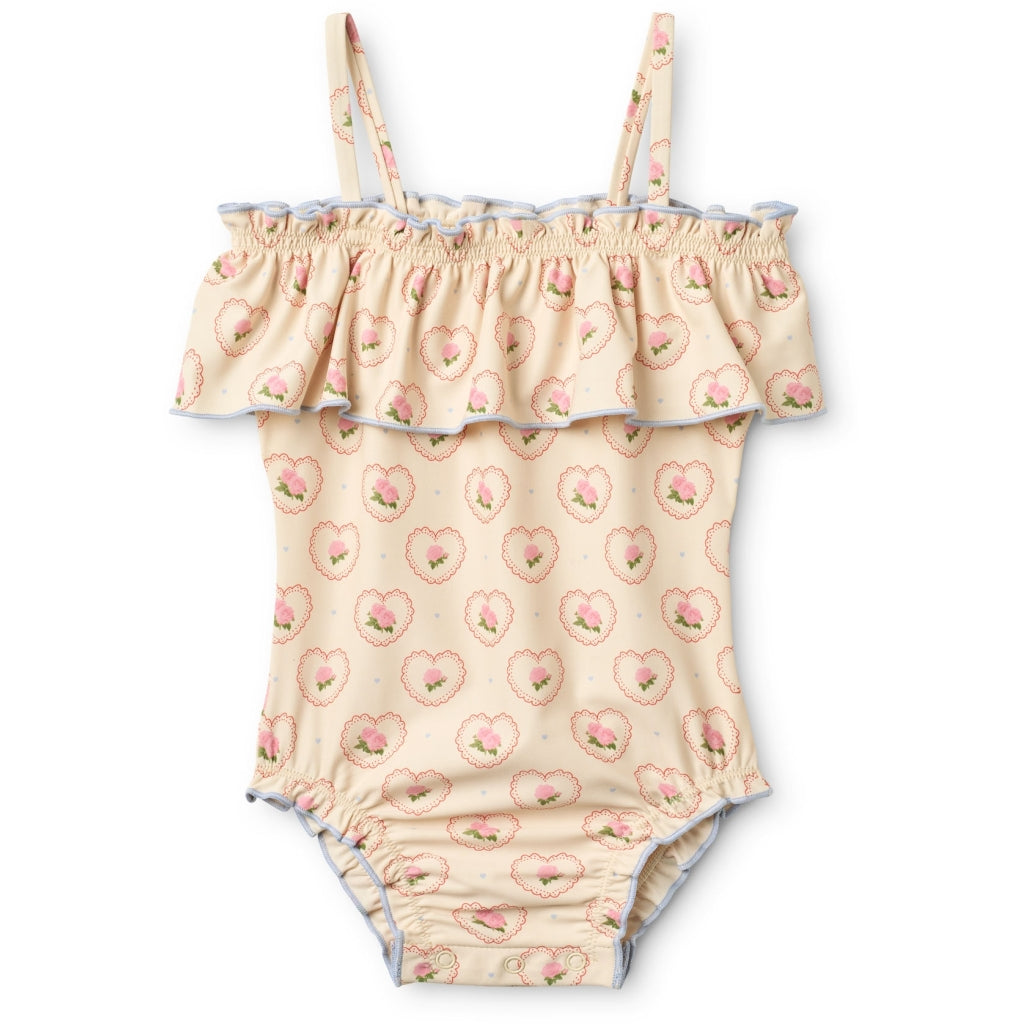 Flöss Aps Coral Swimsuit Swimsuit Rosy Heart