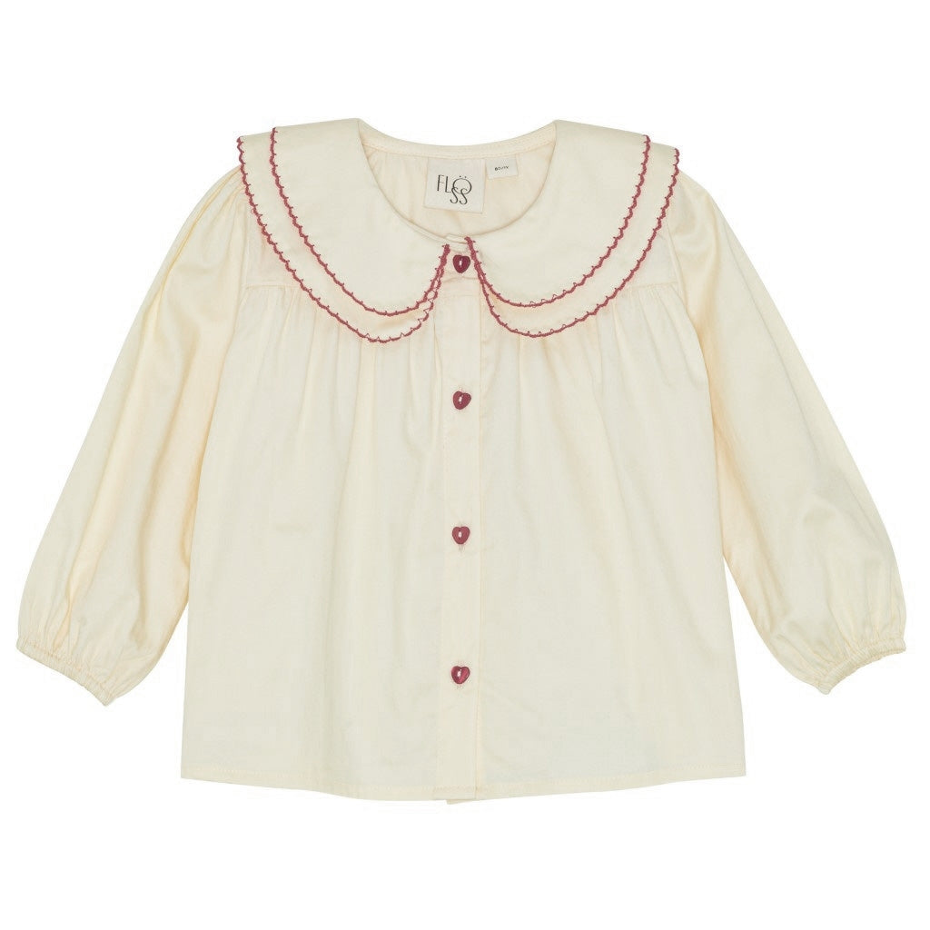 Flöss Aps Darling Blouse Blouse Soft white