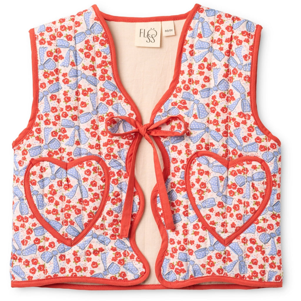 Flöss Aps Debbie Vest Vest Ditsy Floral