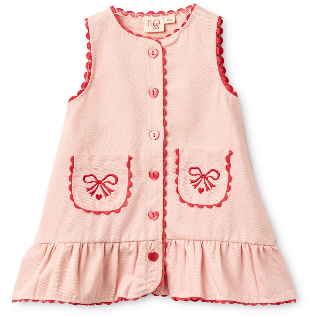 Flöss Aps Elina Dress Dress Soft Rose