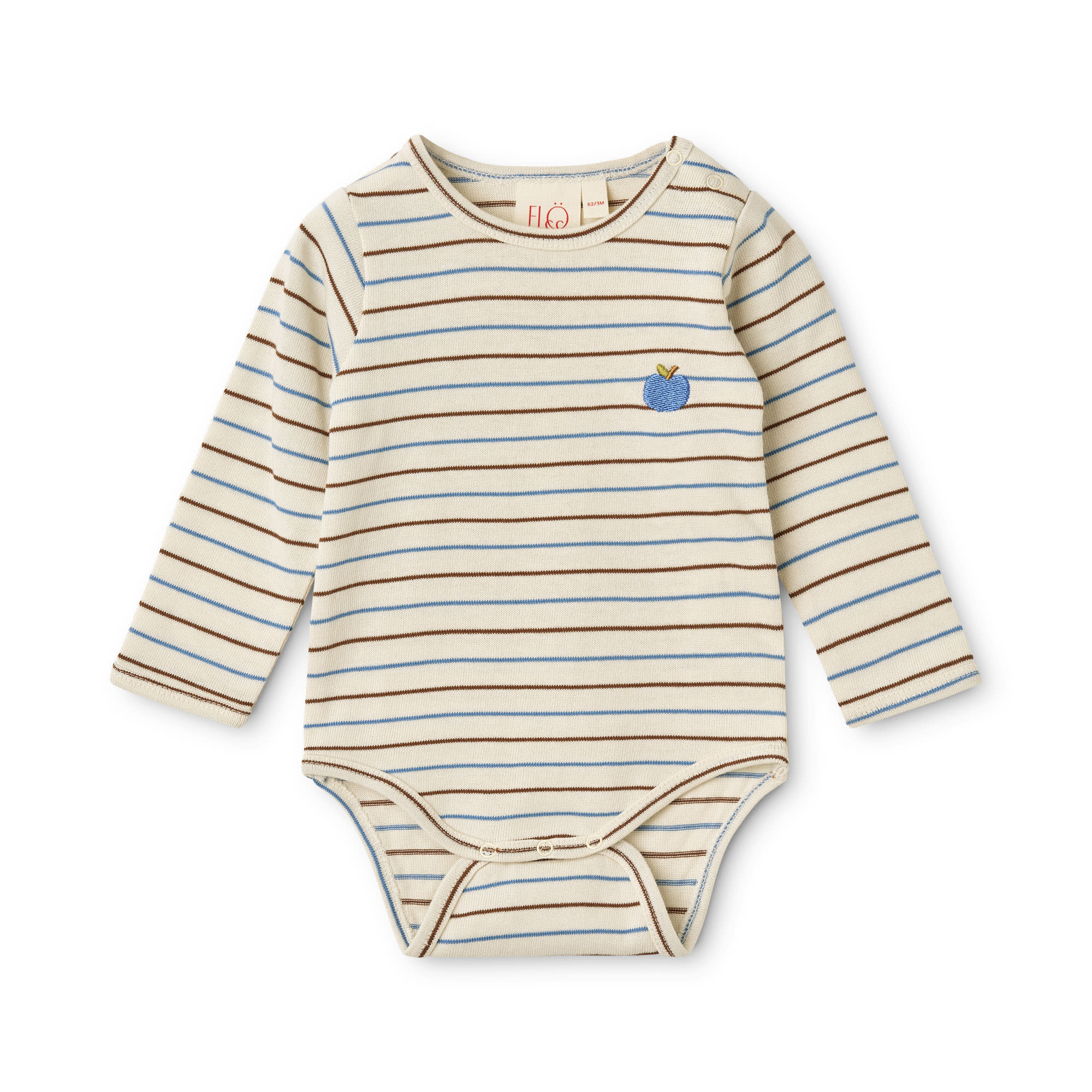 Emil O-N Body - Brown-Blue Stripe
