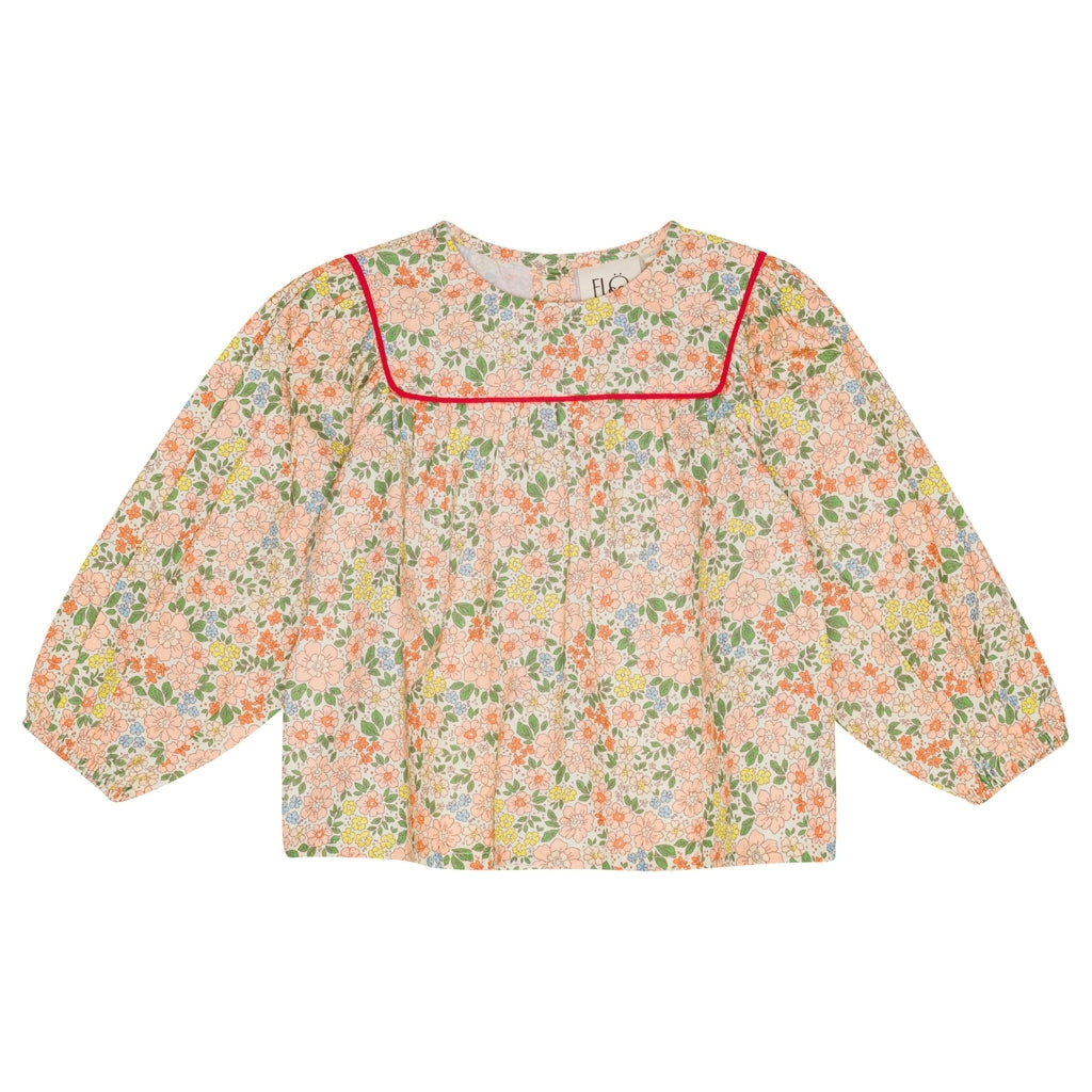 Flöss Aps Emma Blouse Blouse Spring Flower