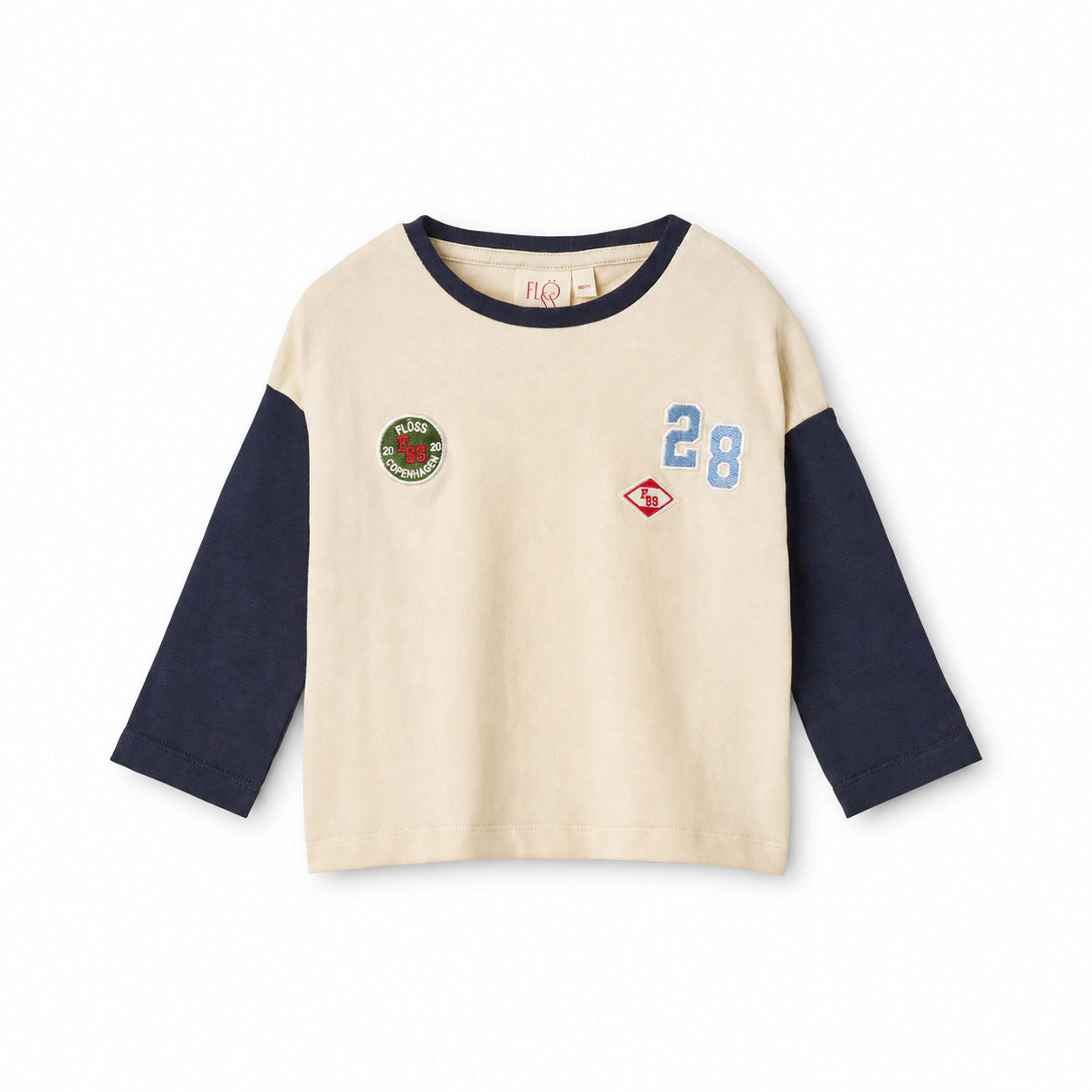 Eskil Blouse - Gentle Cream-Navy