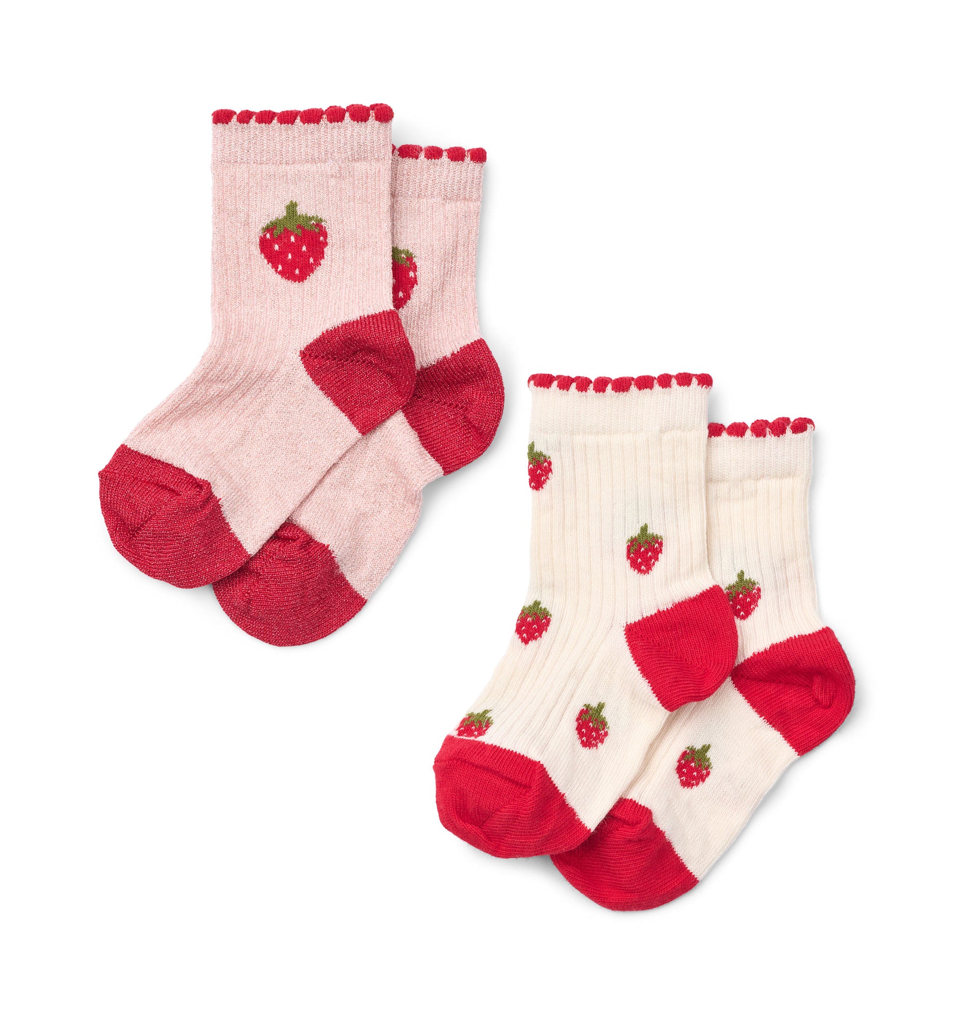 Vibe Socks 2-pack - Glitter Berry 2-pack