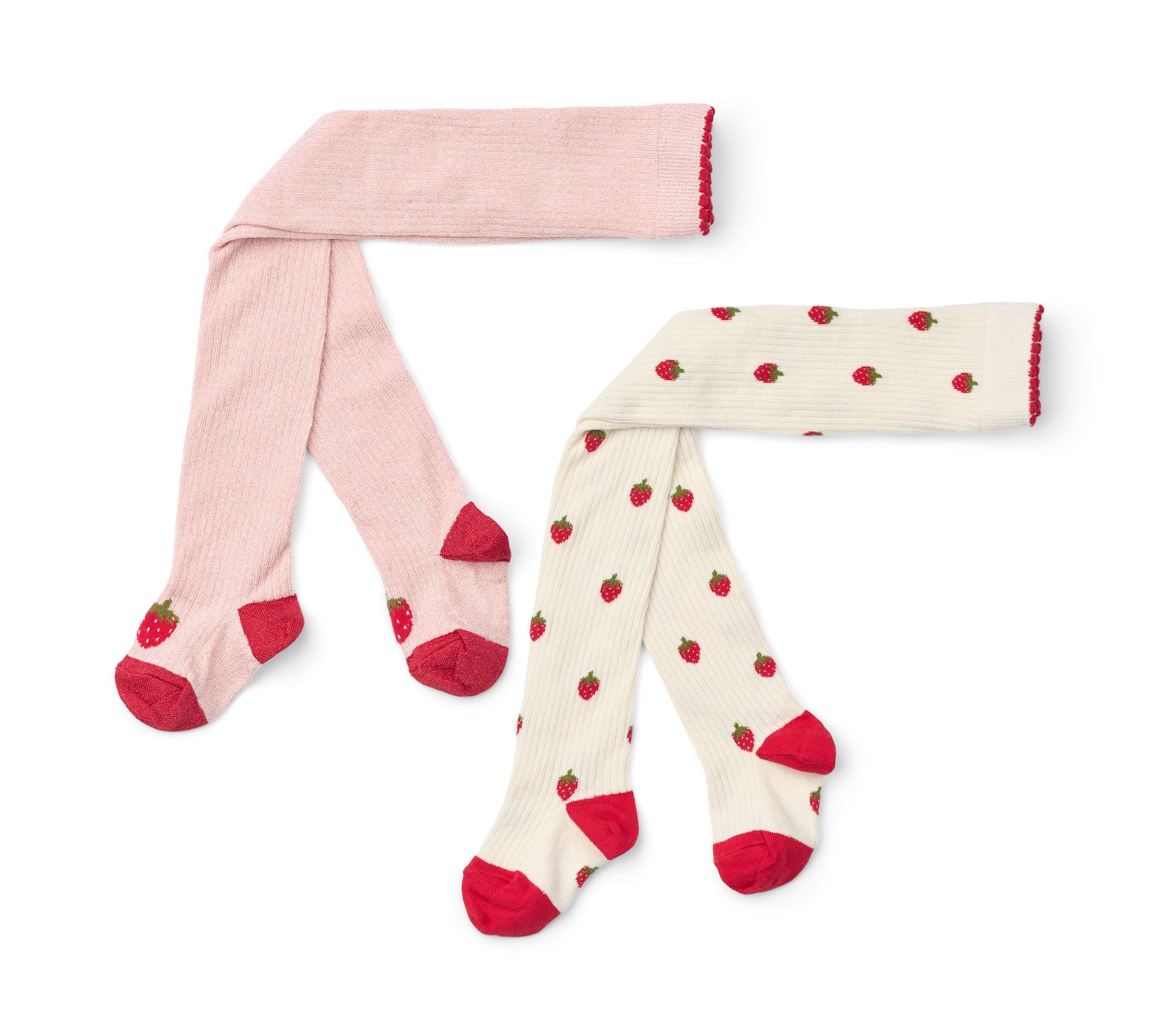 Vera Tights 2-pack - Glitter Berry Mix 2-pack