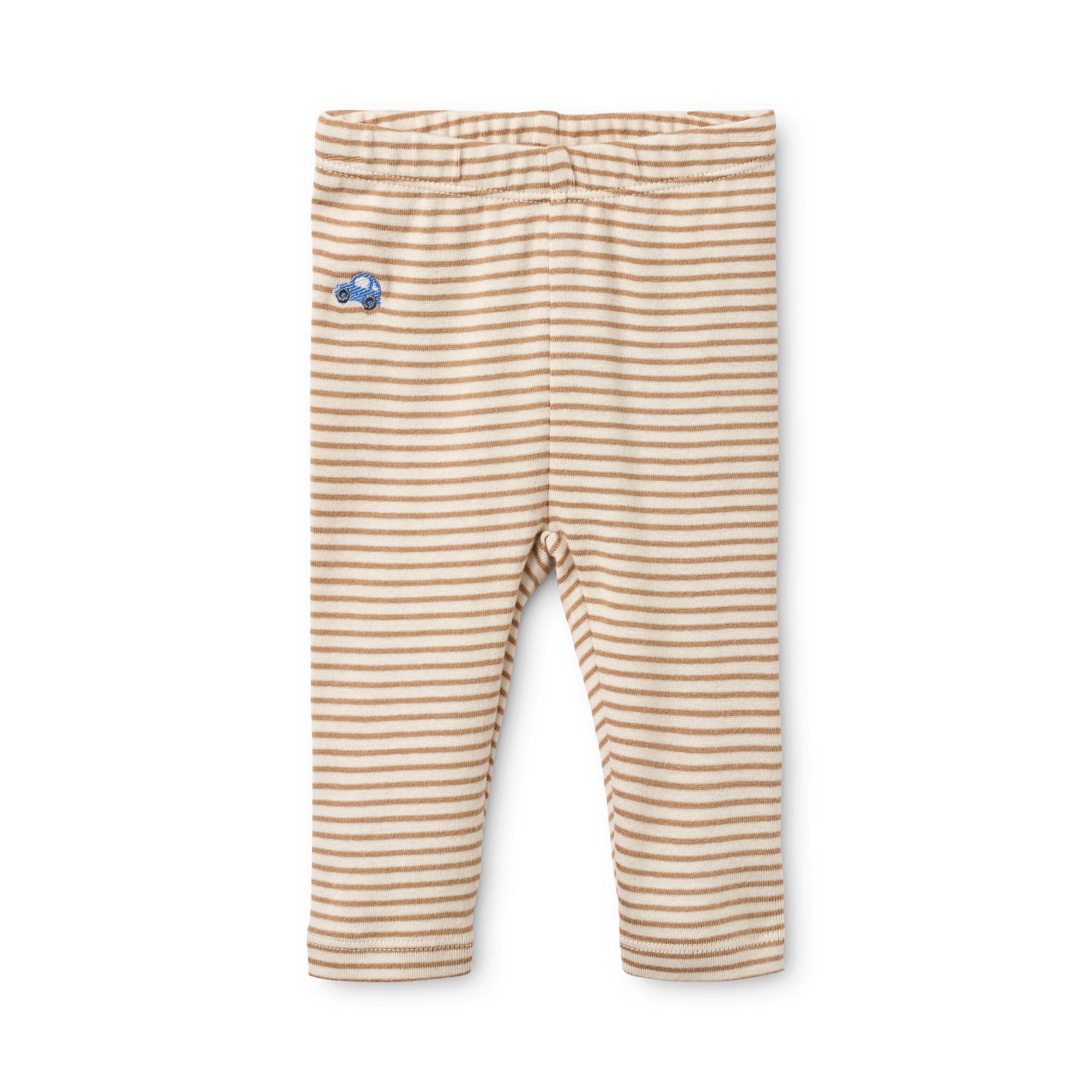 Fresa Leggings Stripe - Light Brown Stripe