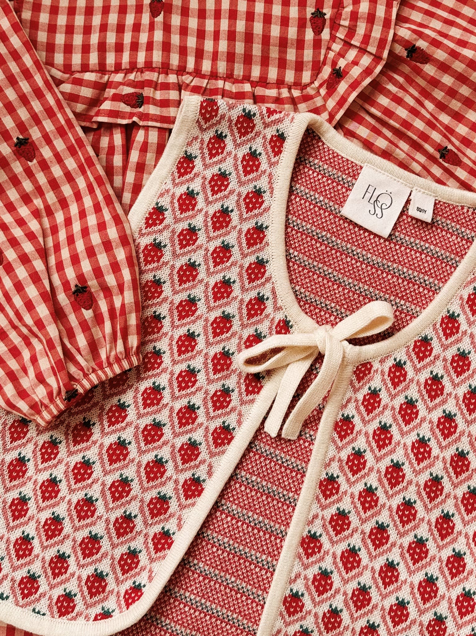 Zuri Vest - Soft White Berry
