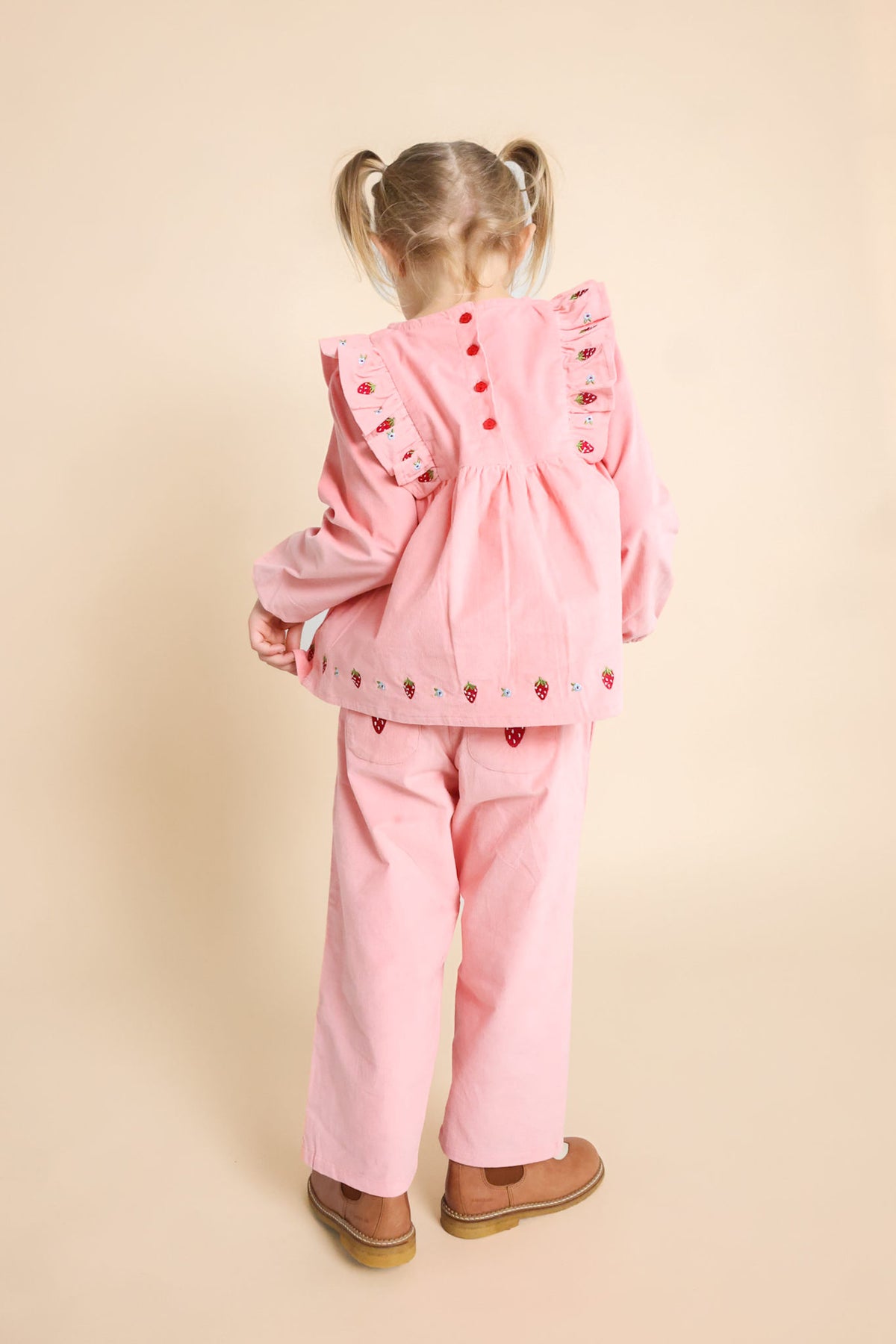Belle Pants - Warm Pink