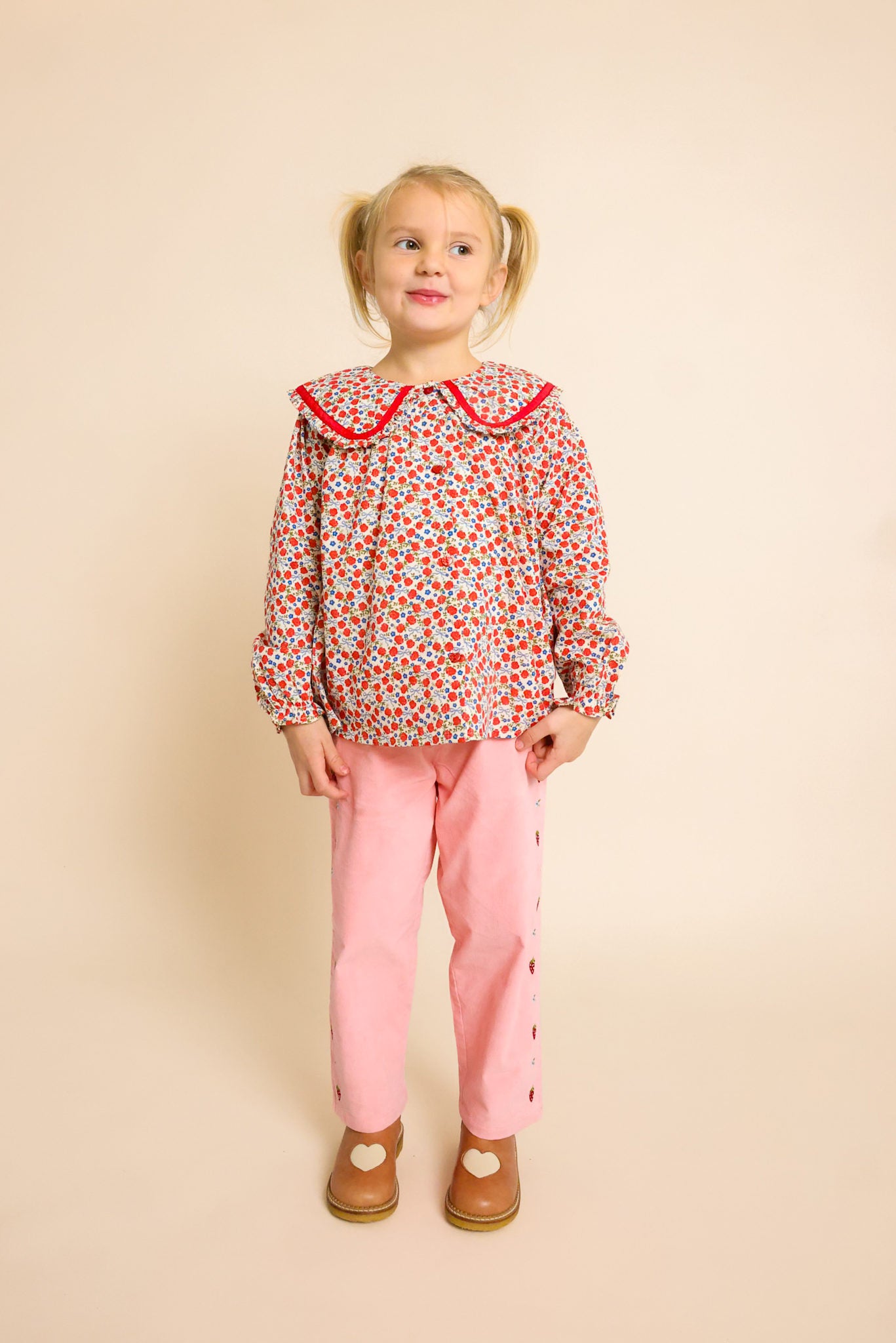 Ruby Blouse - Ditsy Rose