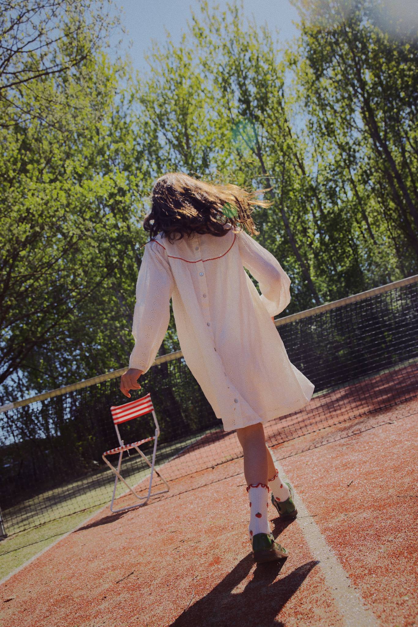 Claire Dress - Ivory White