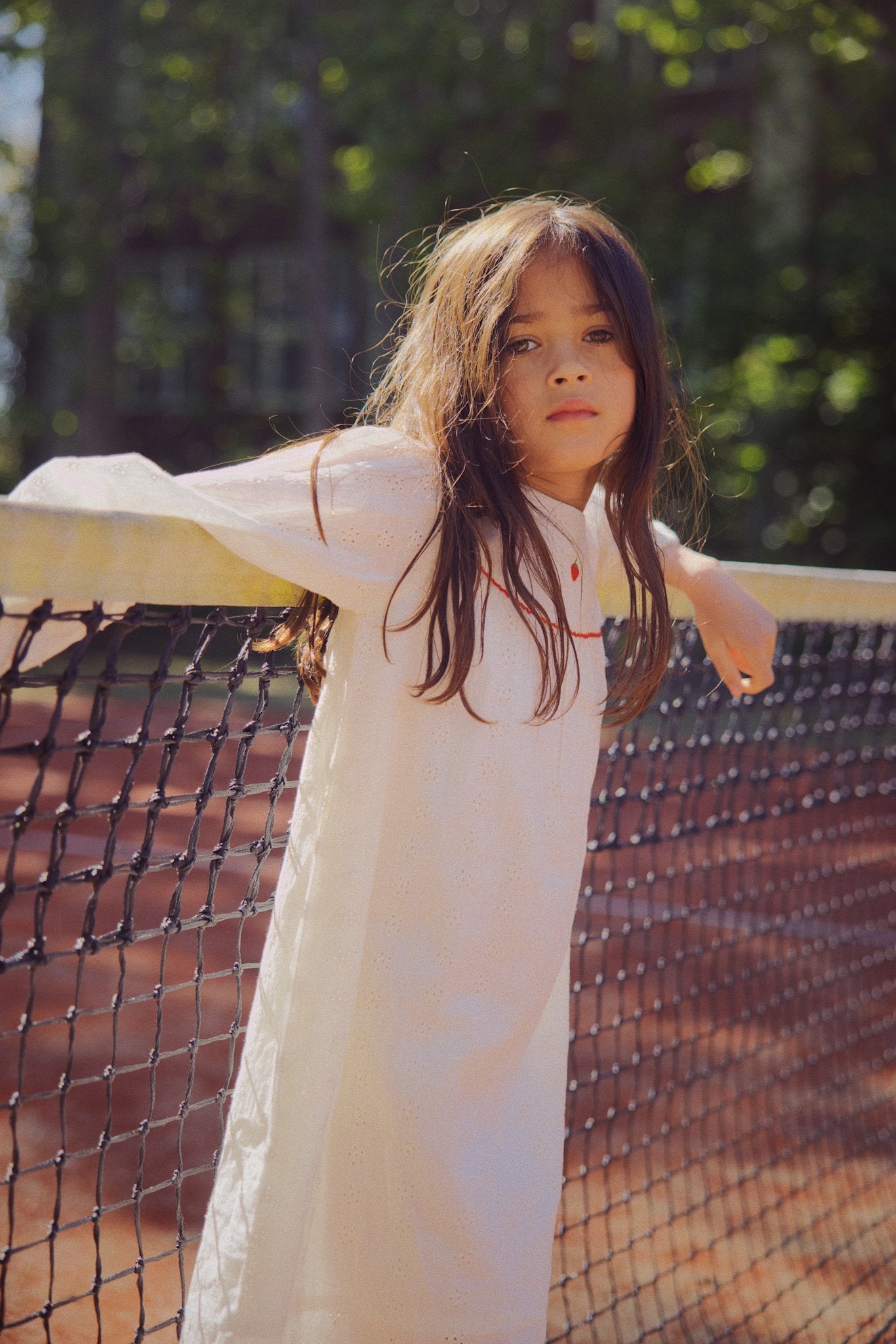 Claire Dress - Ivory White