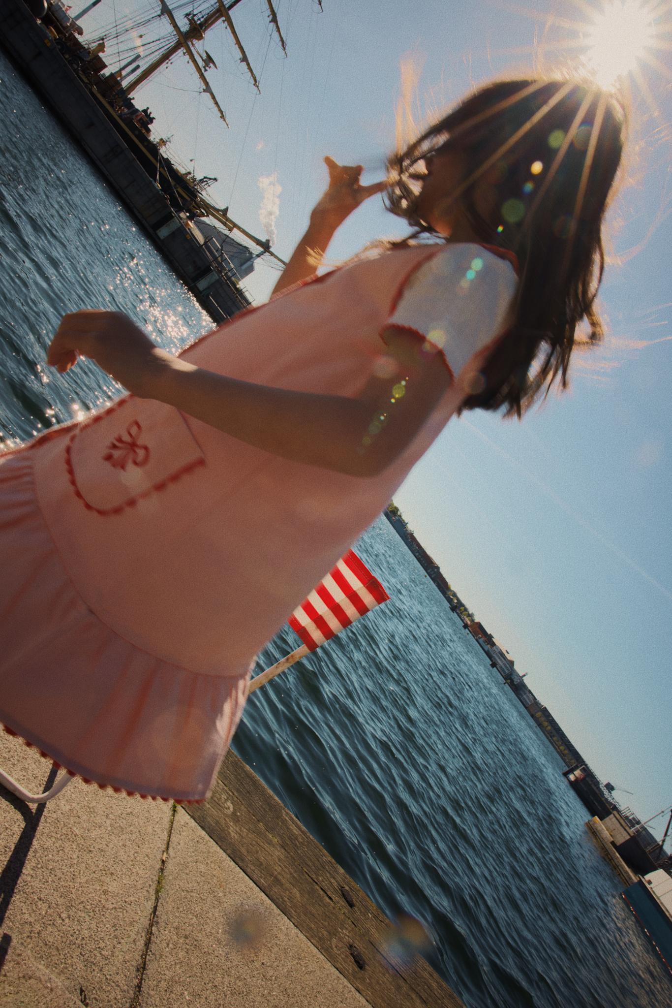Elina Dress - Soft Rose