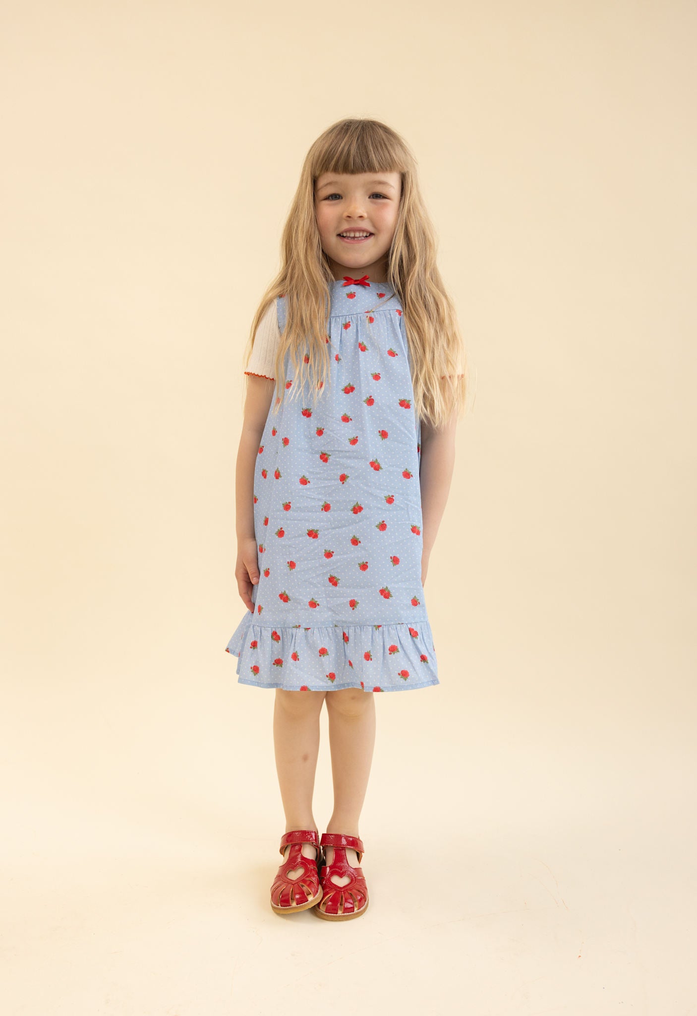 Fiona SL Dress - Blue Sky Rose