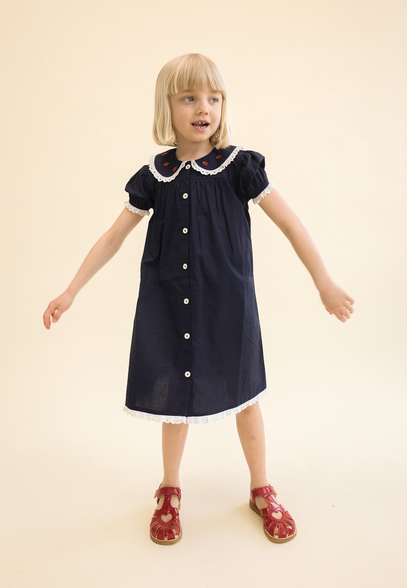 Aja Dress - New Navy
