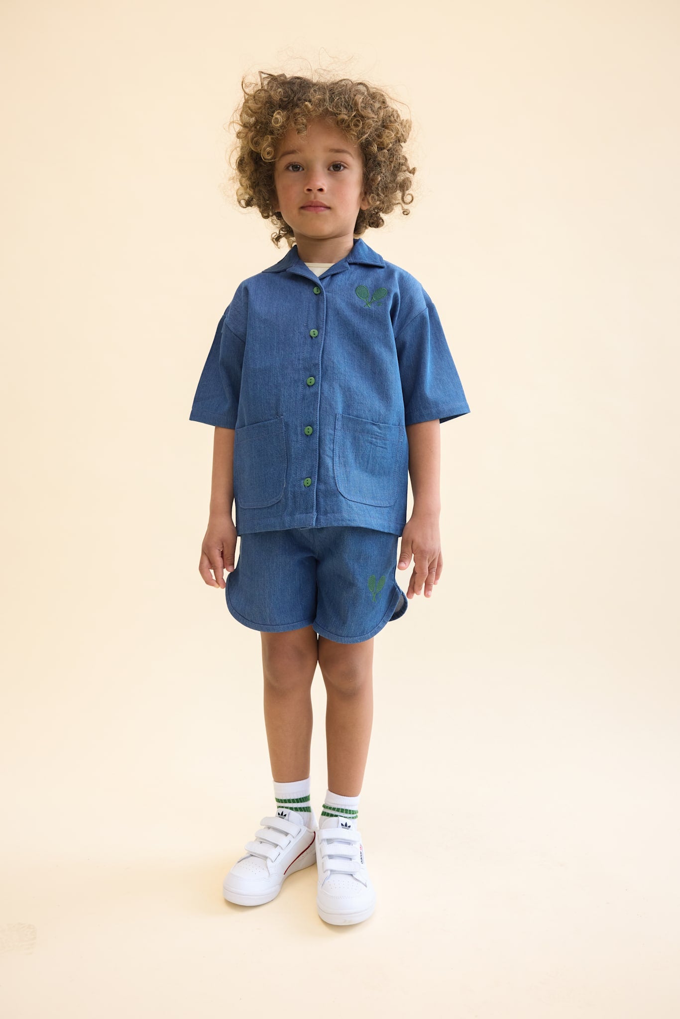 Victor Shirt - Mid Blue
