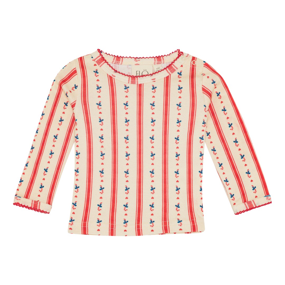 Fresa Jersey Basic Blouse - Noelle Stripe