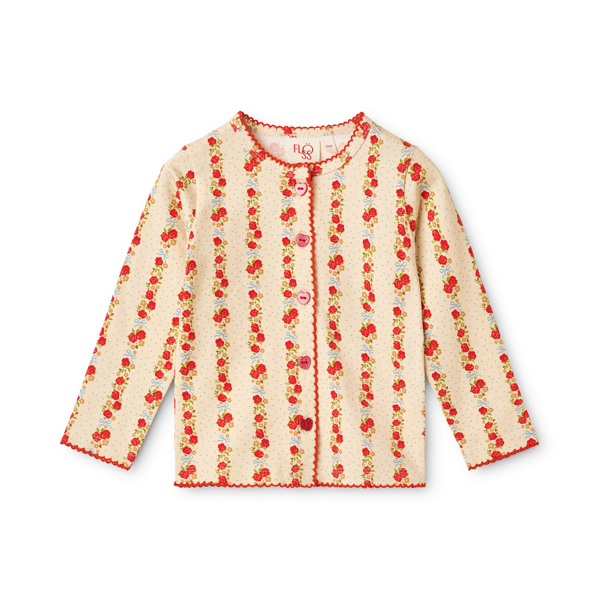 Frida Cardigan - Warm Cotton Rose