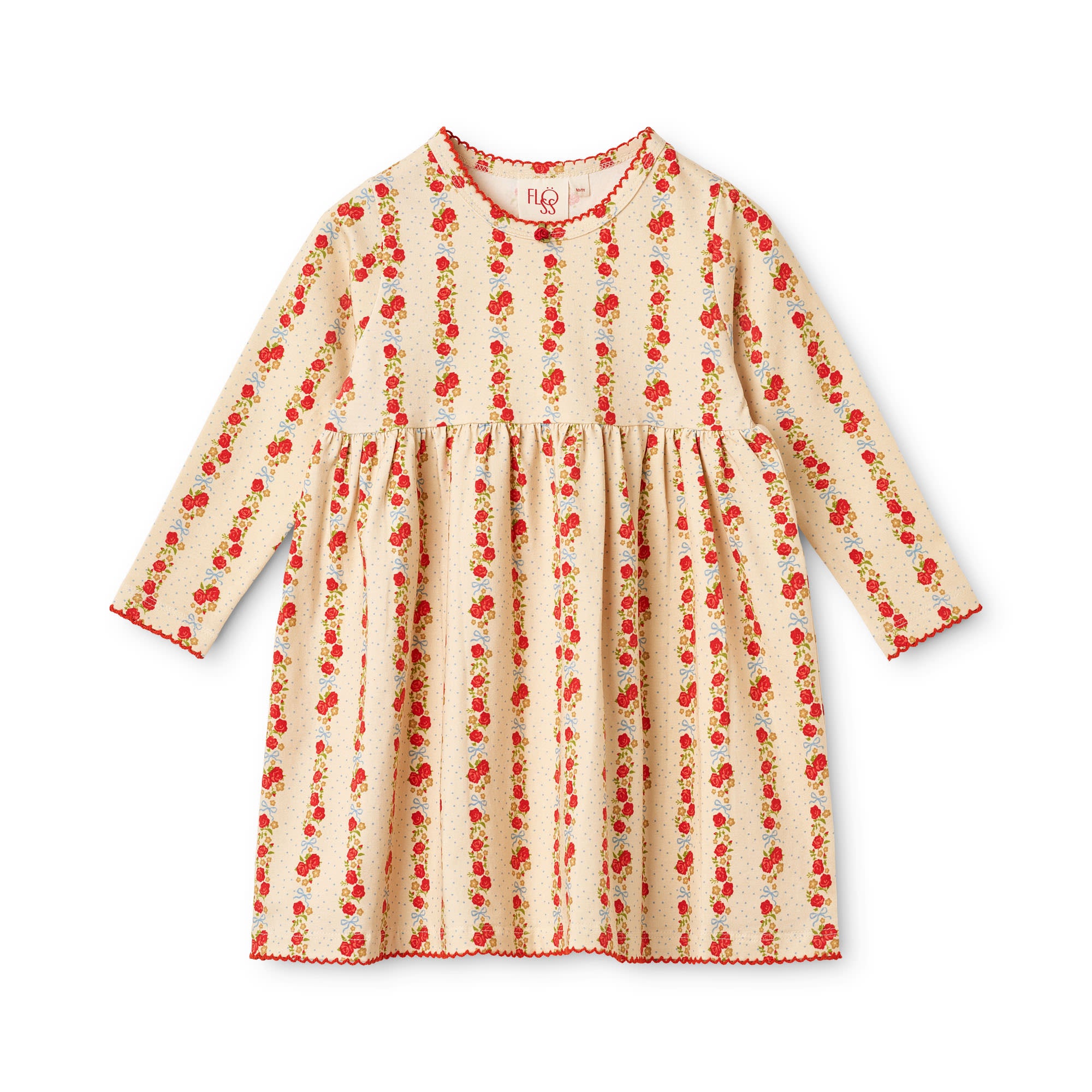 Frida LS Dress - Warm Cotton Rose