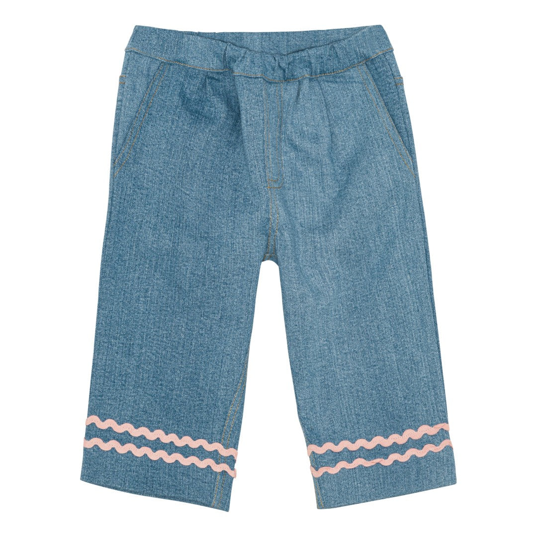 Hazel Pants - Mid Blue Rinse