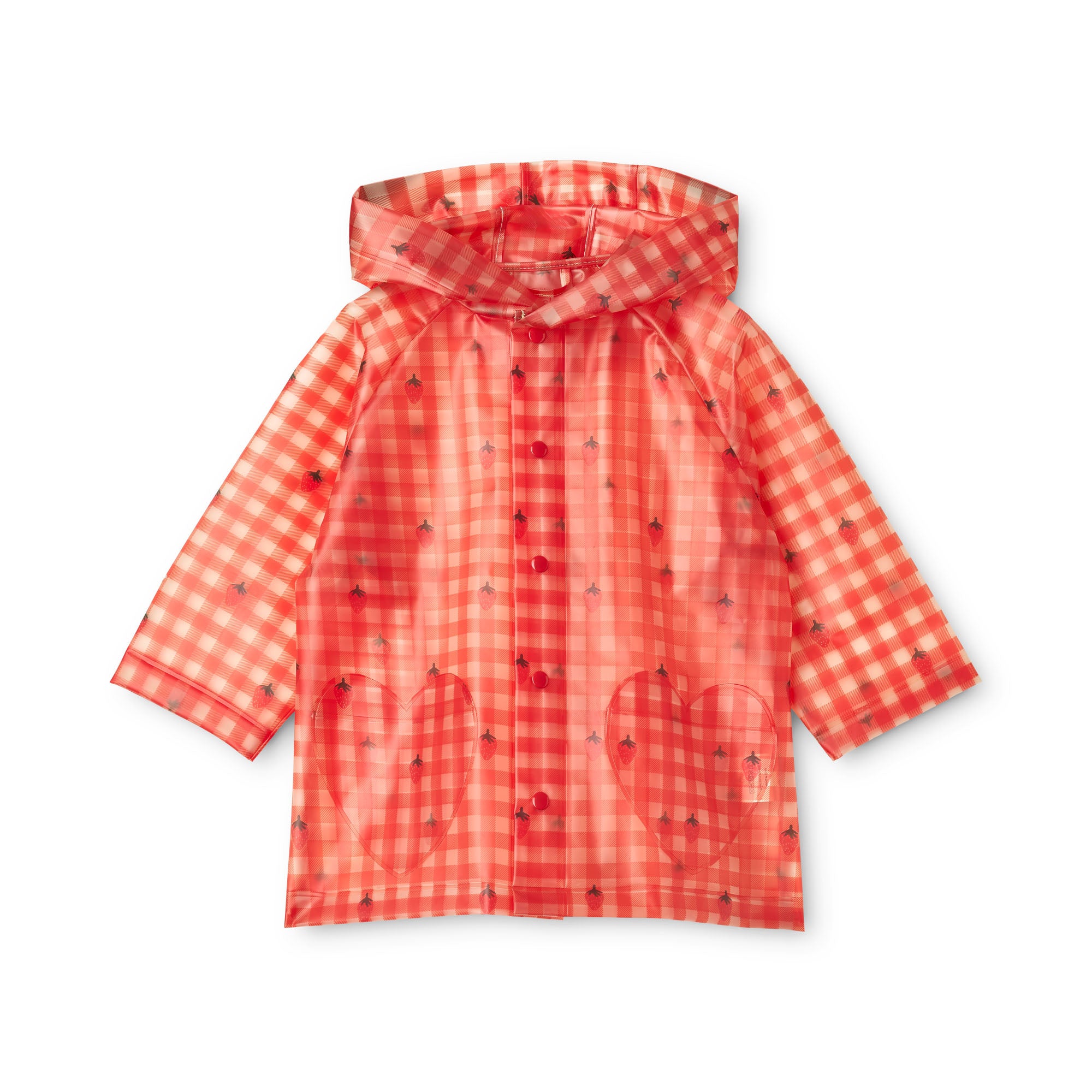 Iris Raincoat - Berry Gingham