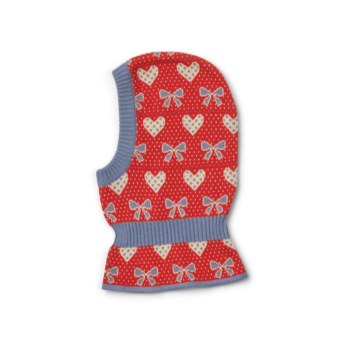 Josie Balaclava - Poppy Red Bow