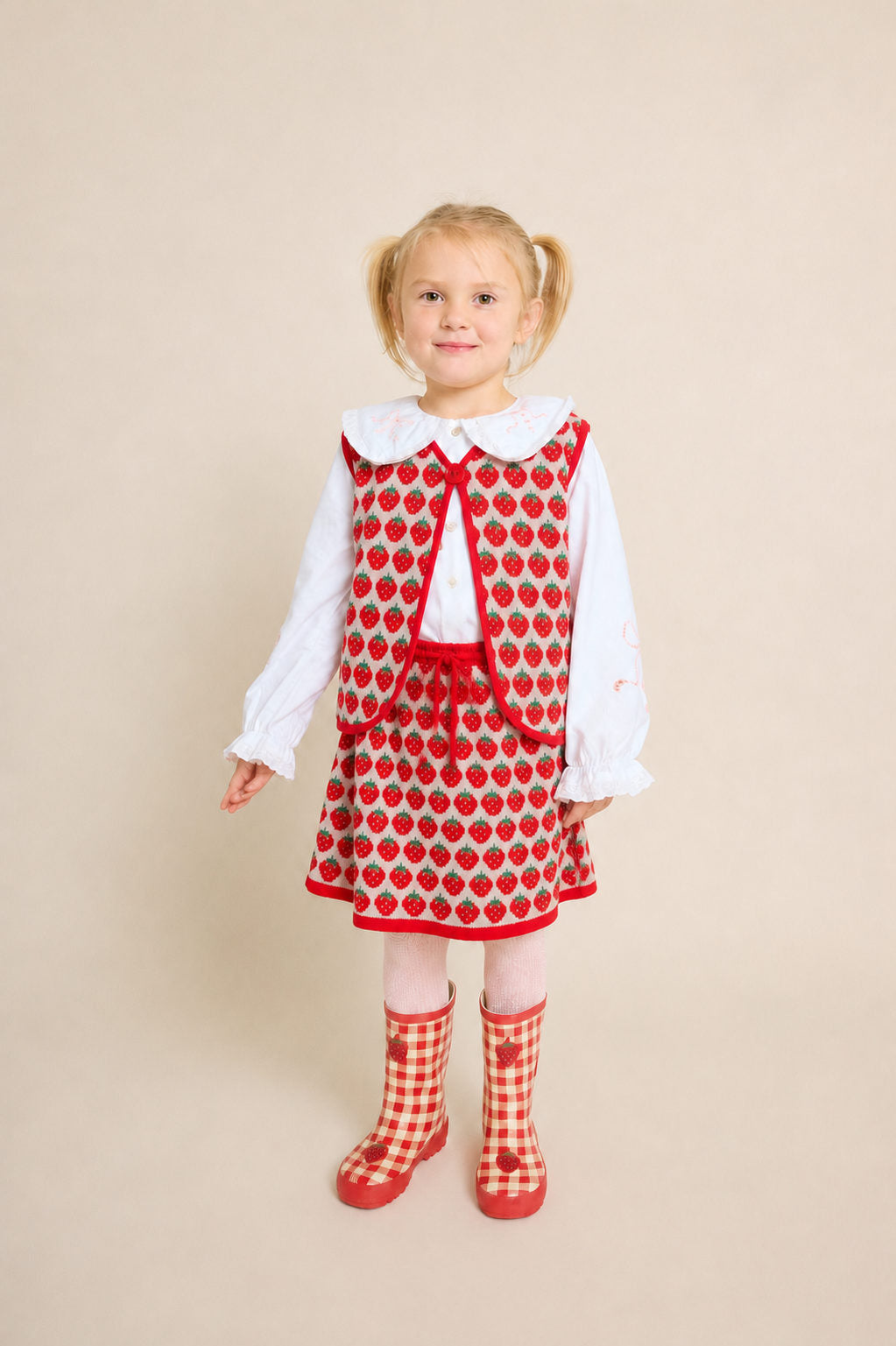 Line Skirt - Blossom Pink Berry