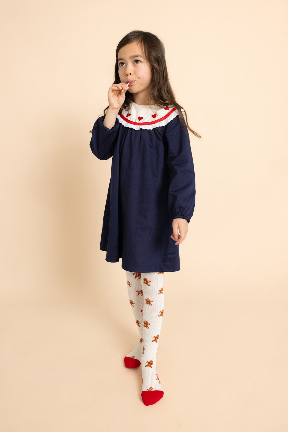 Laney Dress - New Navy