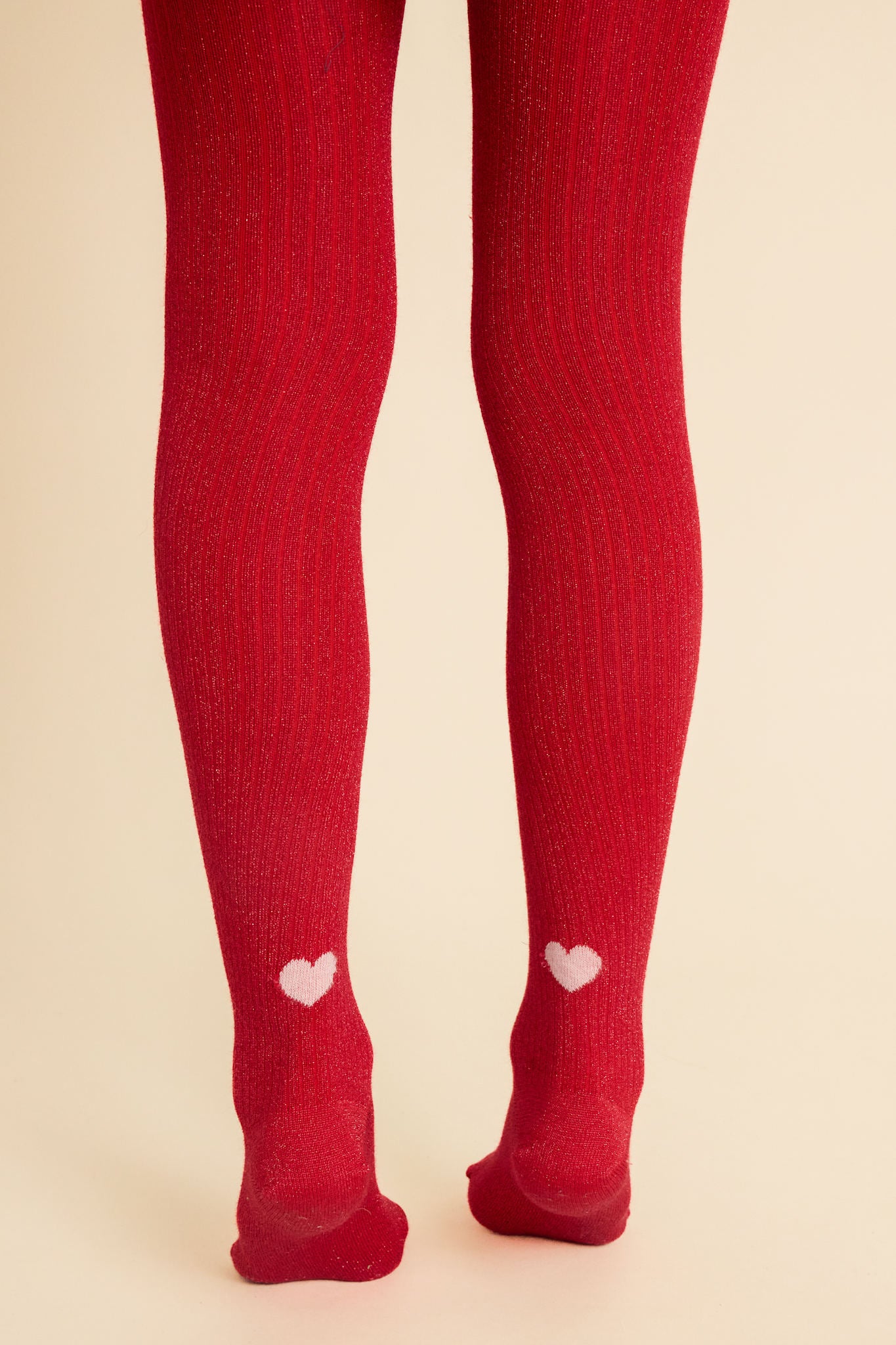 Vera Tights 2-pack - Pink-Red Glitter 2-pack