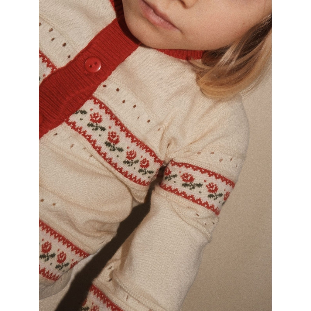 Flöss Aps Lucca Cardigan Cardigan Soft white