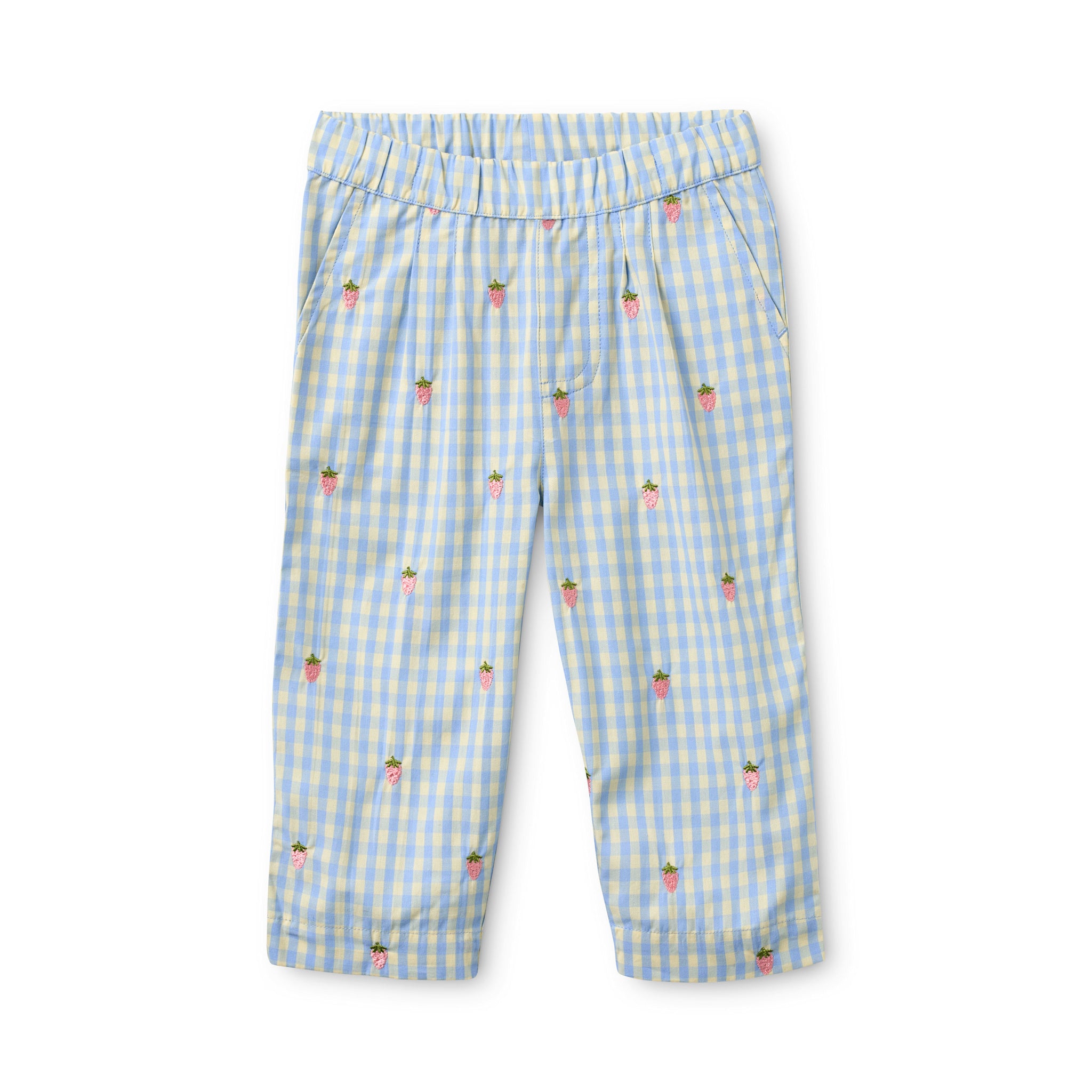Mille Pants - Sky Berry Gingham