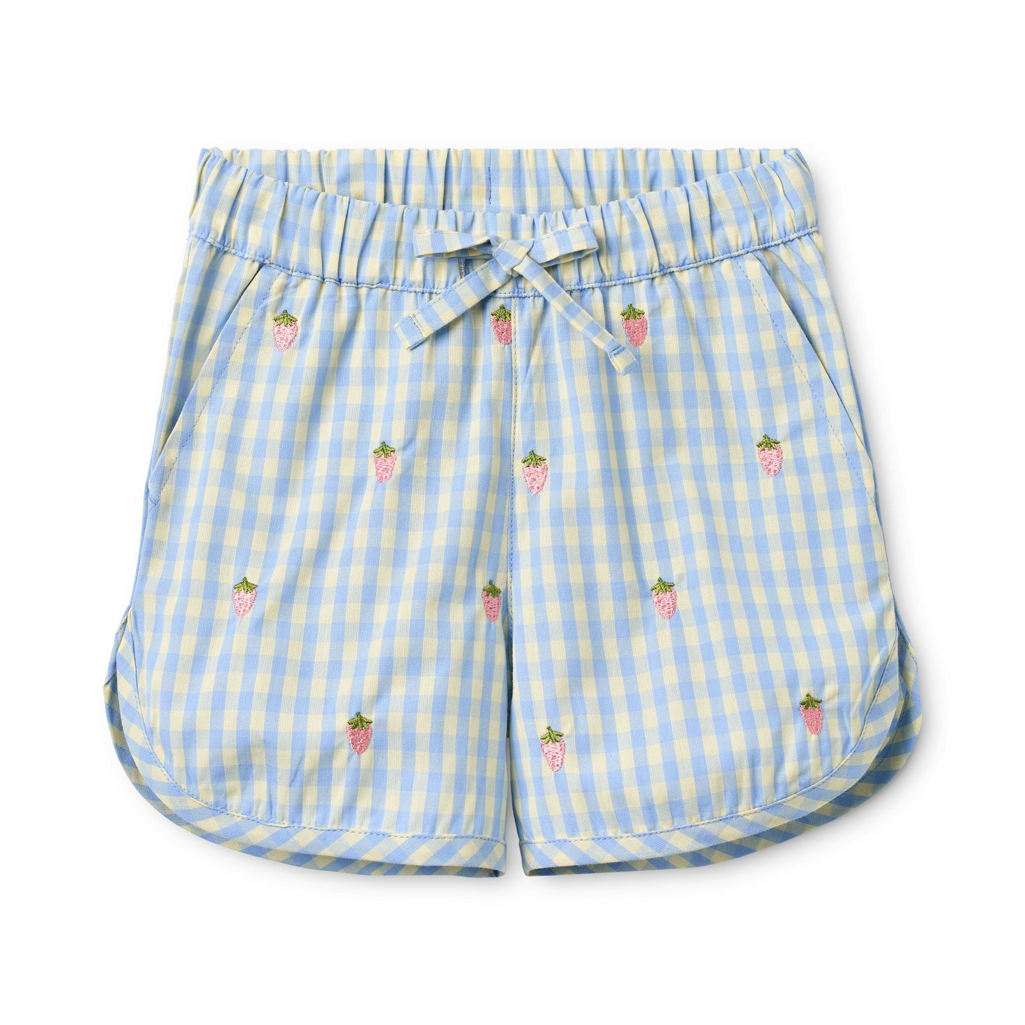 Mille Shorts - Sky Berry Gingham
