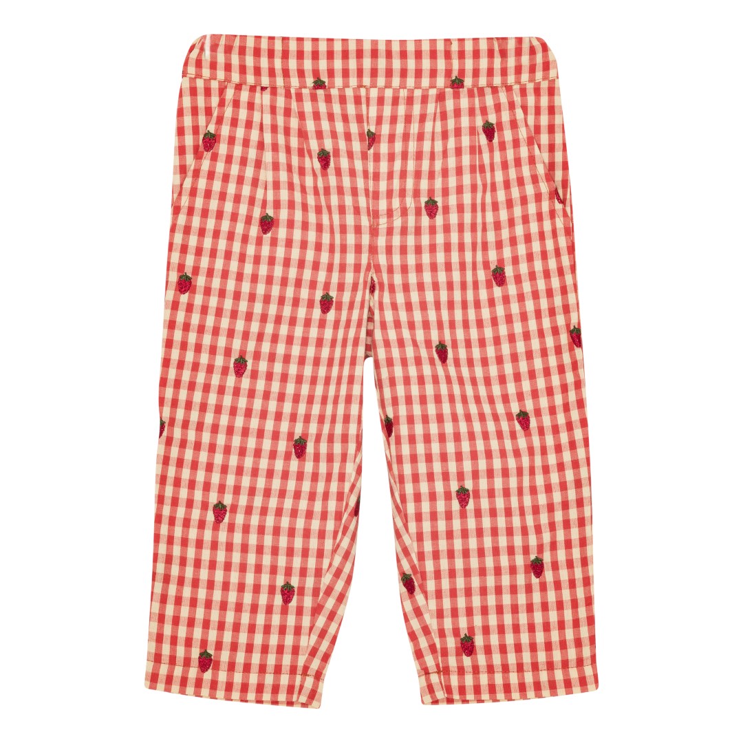 Molly Pants - Berry Gingham