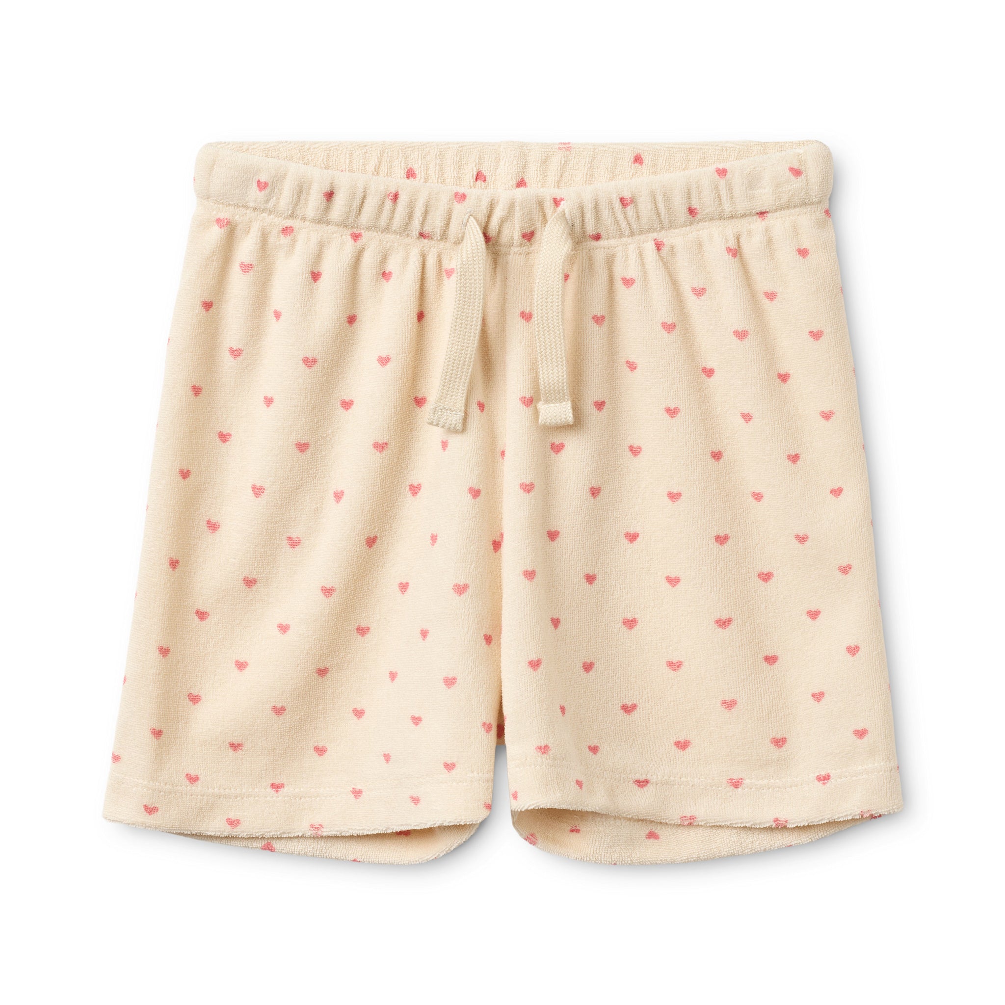 Nohr Shorts - Cream-Pink heart
