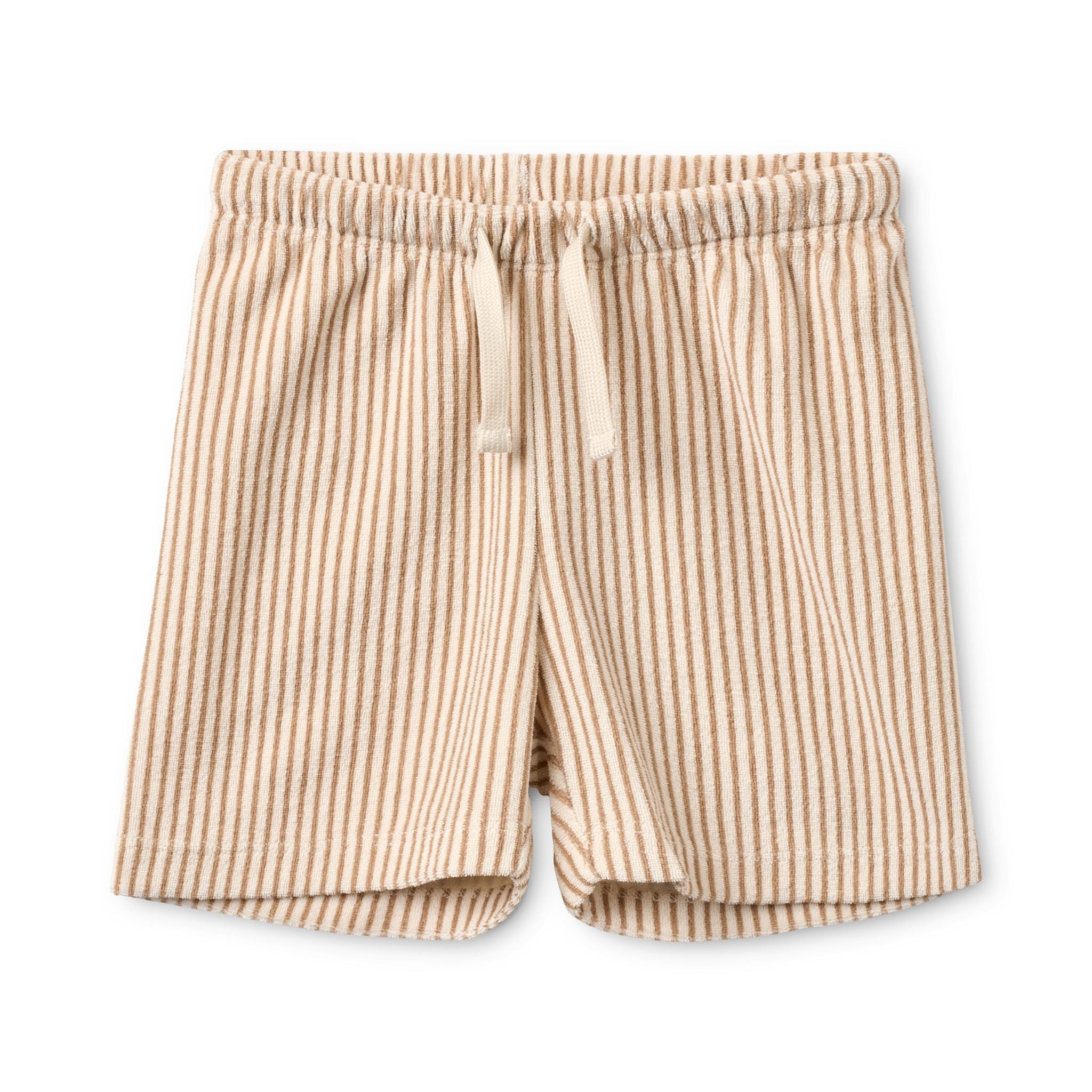 Nohr Shorts - Light Brown Stripe