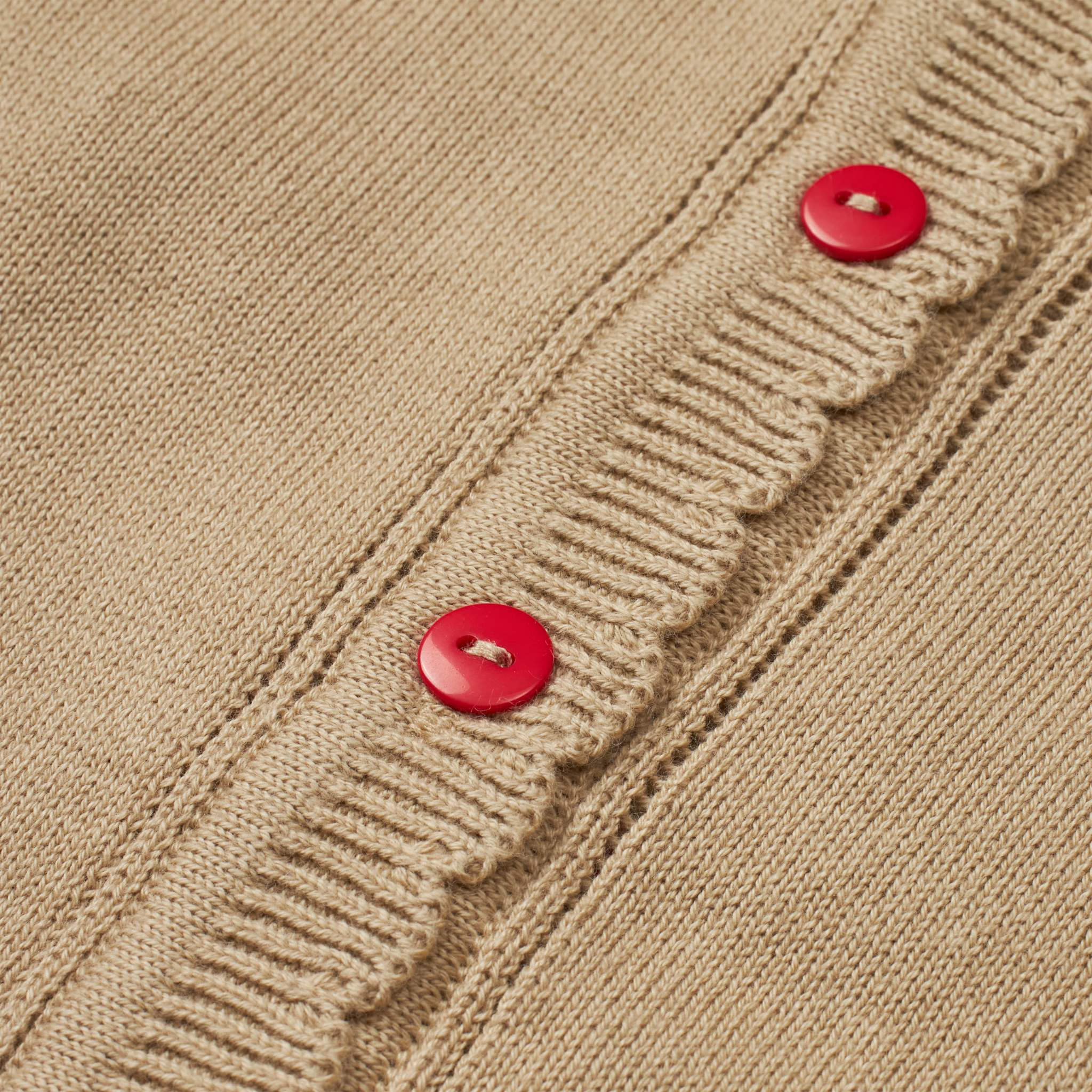 Barbara Cardigan - Tan/Apple